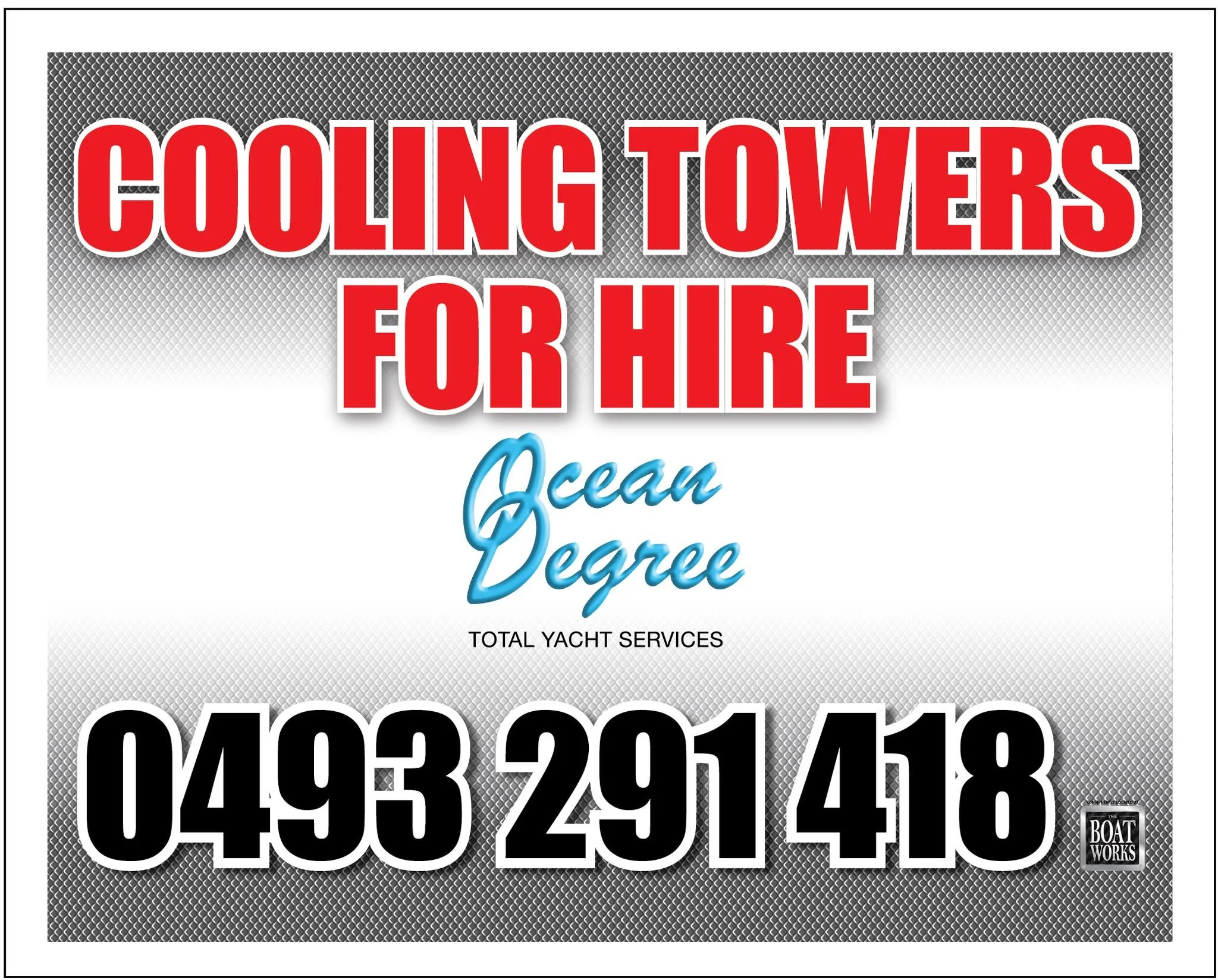 The Summer Weather is  already here#theboatworks , Be sure to book your Cooling tower early to avoid disappointment