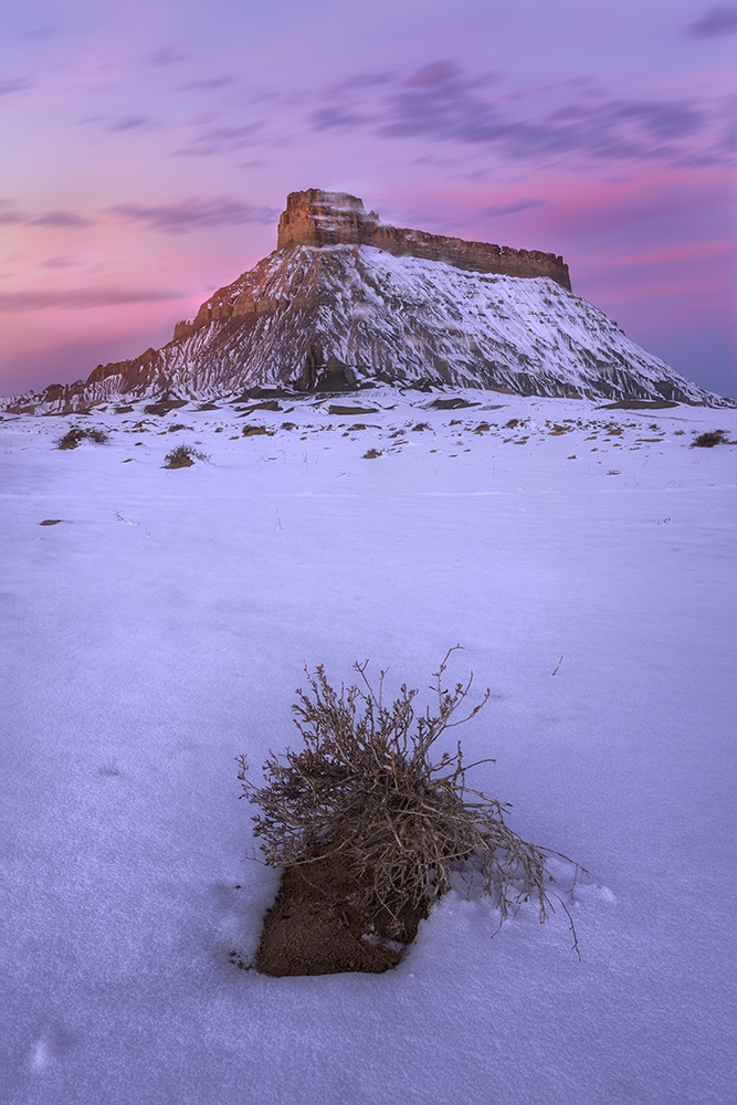 Was lucky enough to get some amazing color for sunrise.