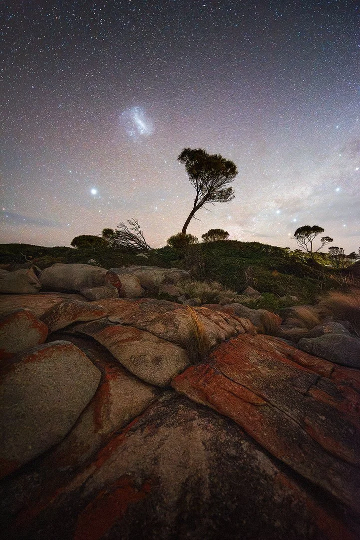 Binalong Bay Fire Milky Way Tail.jpg