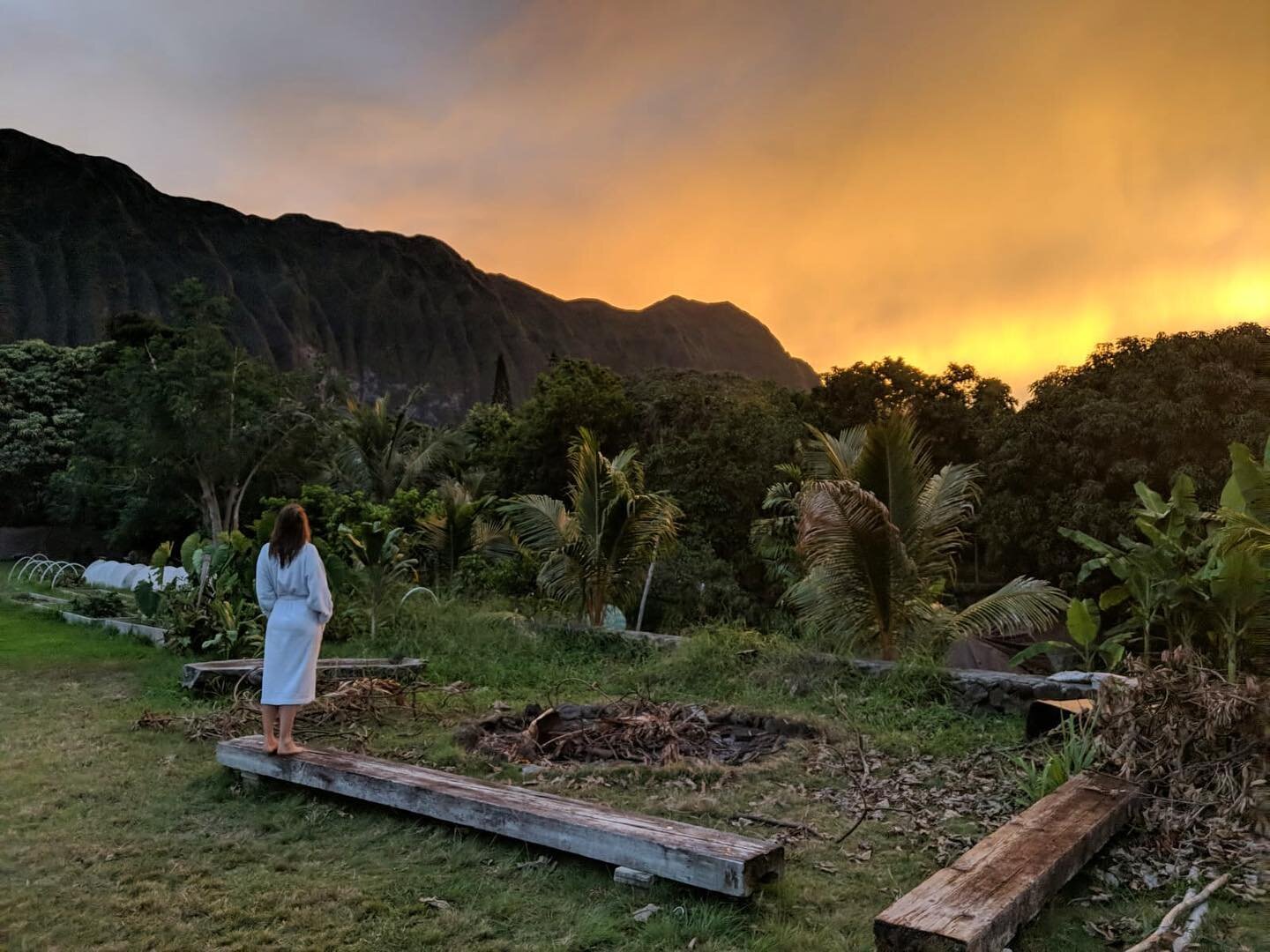 One day at a time. This picture was from the weekend in July that Hawaii anticipated the possible land-falling hurricane Douglas. Days before there was a mix of anticipation, preparation, a distillation of emotions, and doubt that we needed to worry 