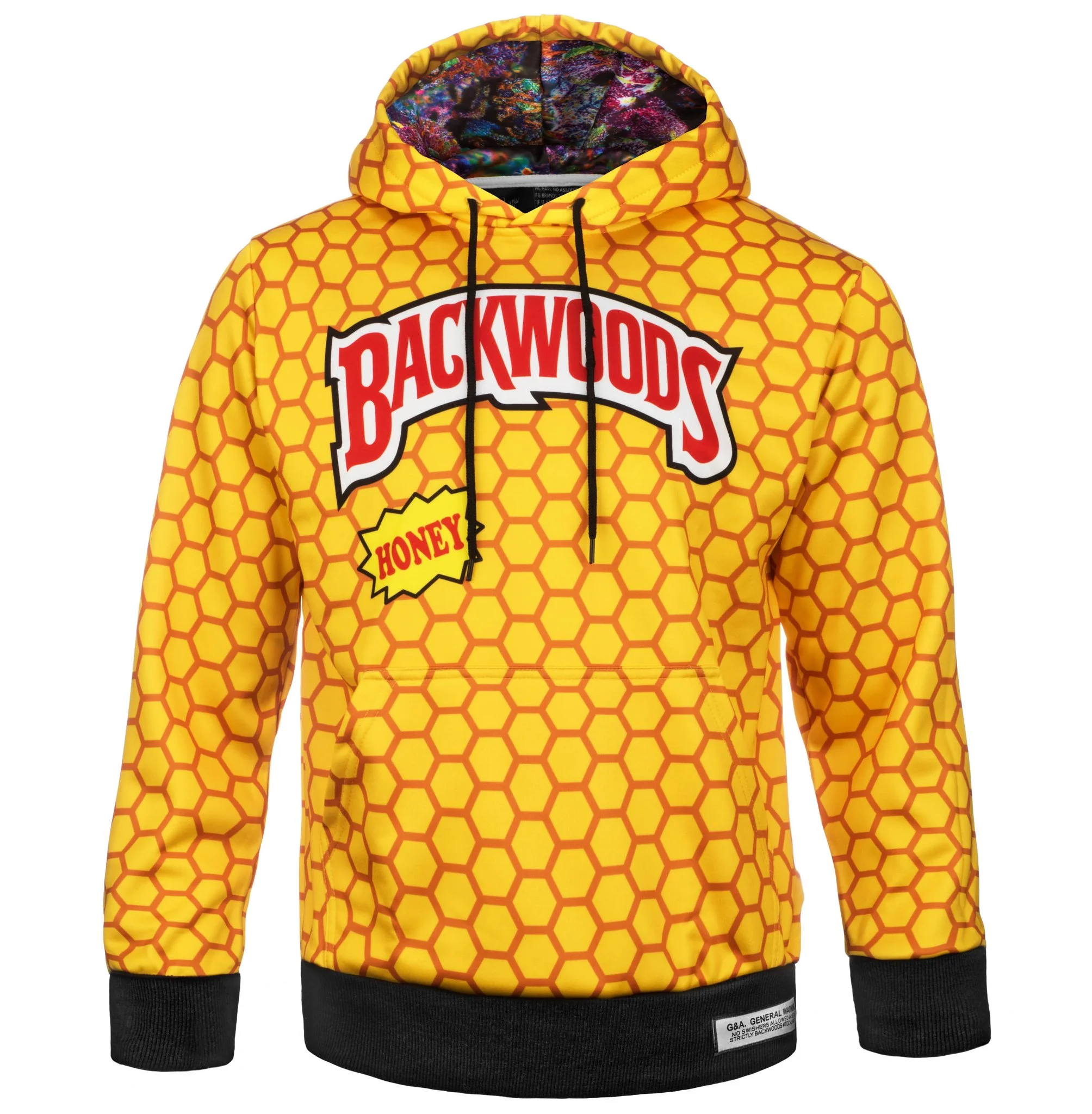 backwoods yellow hoodie