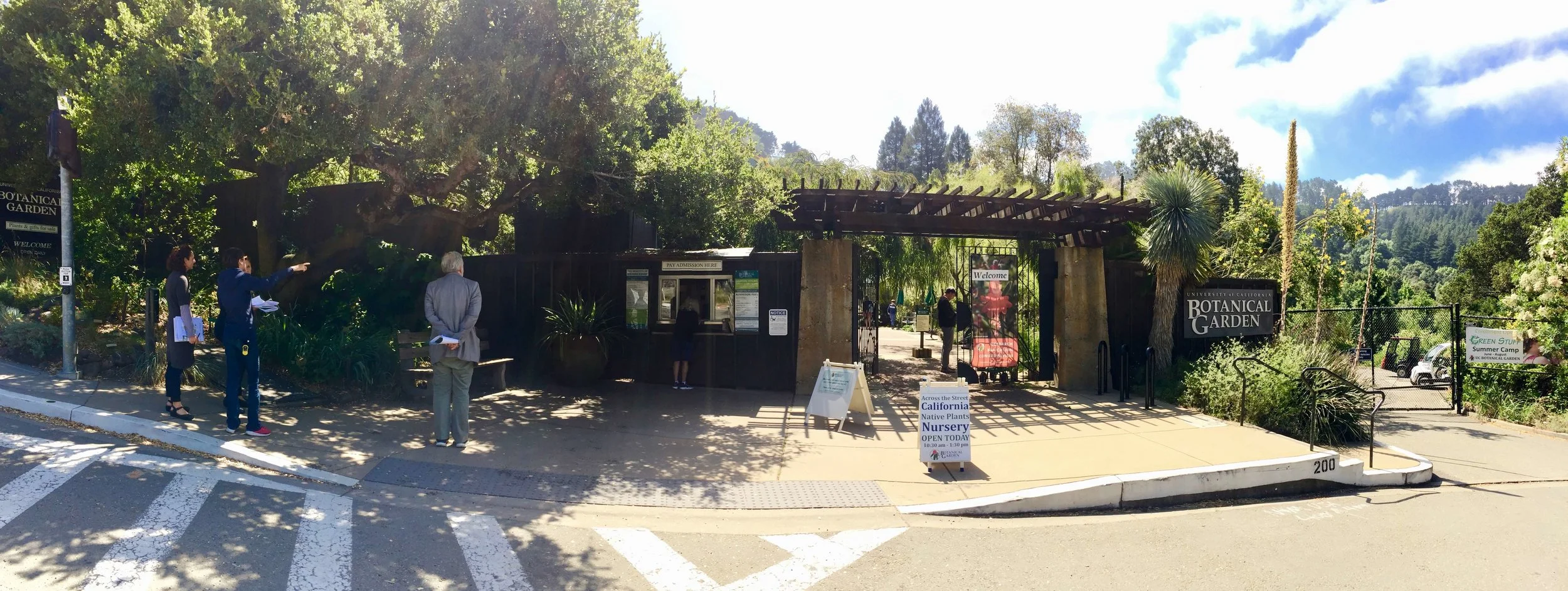 1-University of California Botanical Garden at UC Berkeley-The Sibbett Group-Greenhouse-Entry Gate.jpg