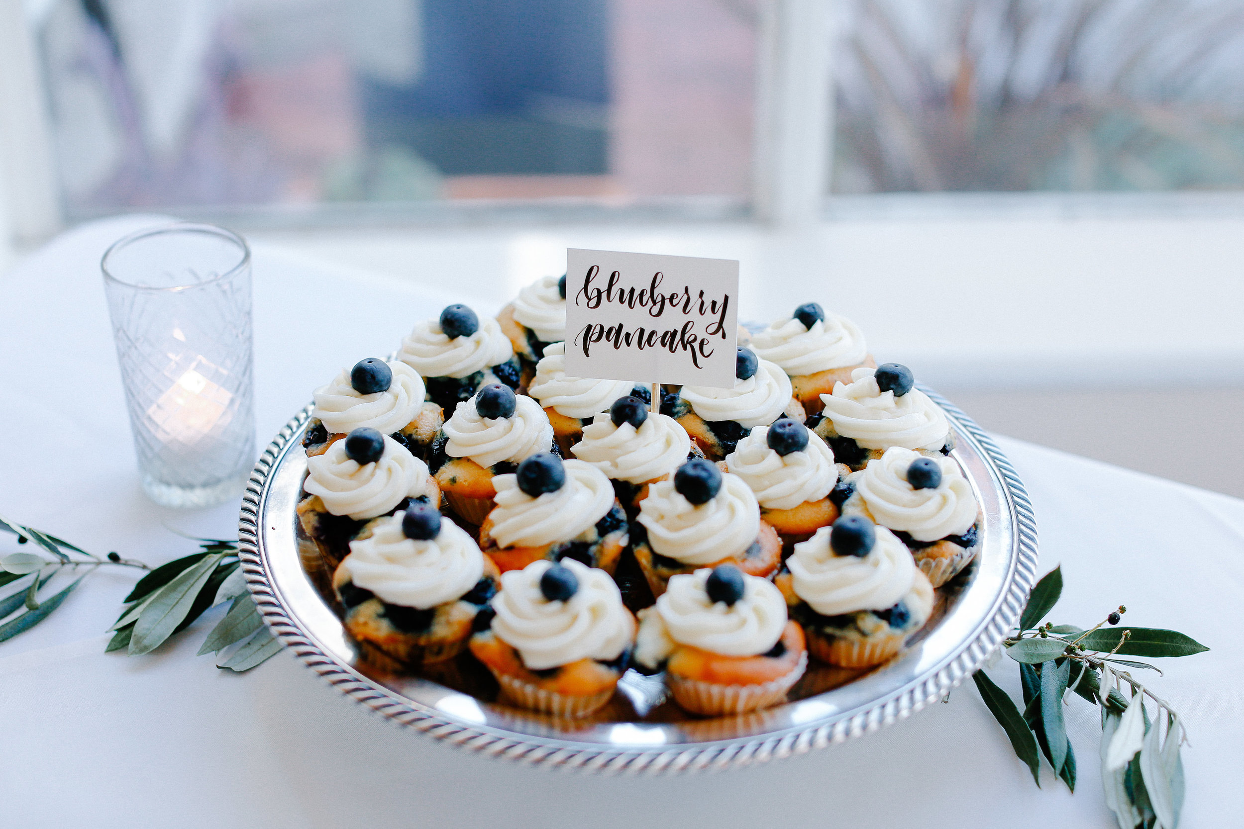 Cake: Blueberry Pancake. Blueberry Vanilla Cake with Maple Frosting Photo: Julie Cahill Photography