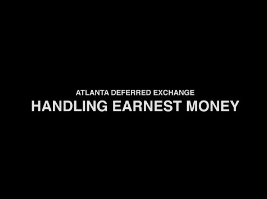 Handling Earnest Money