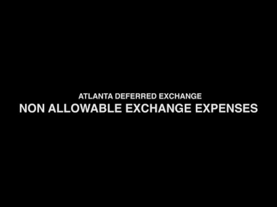 Non Allowable Exchange Expenses