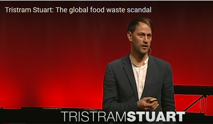 Photo: Tristam Stuart presenting at TED Conference in London, 2012