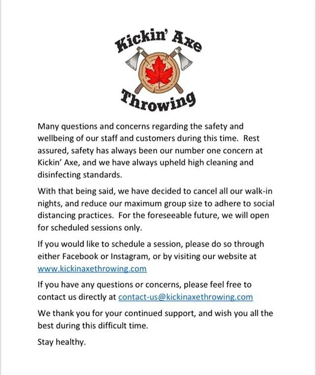 Gallery — Kickin' Axe Throwing