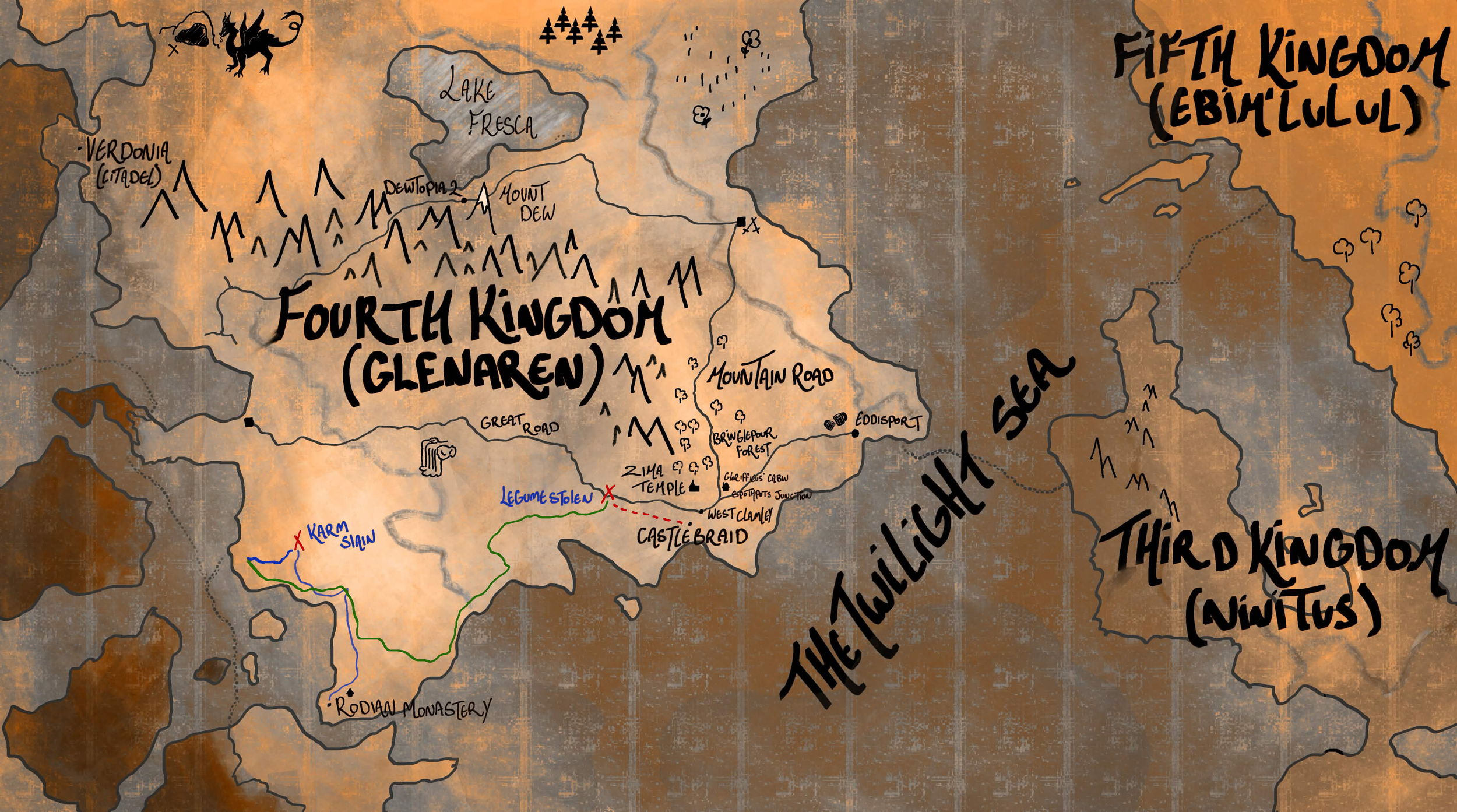 Casseidi's Map, by Zyxxcord user Powerline