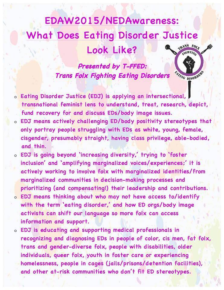 Find the Eating Disorder Justice image on Trans Folx Fighting Eating Disorders’ site  here .