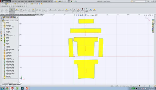 Sw Design Patterns Software SolidWorks Digital Design & Digital Patterning. An Example of A Wing ...