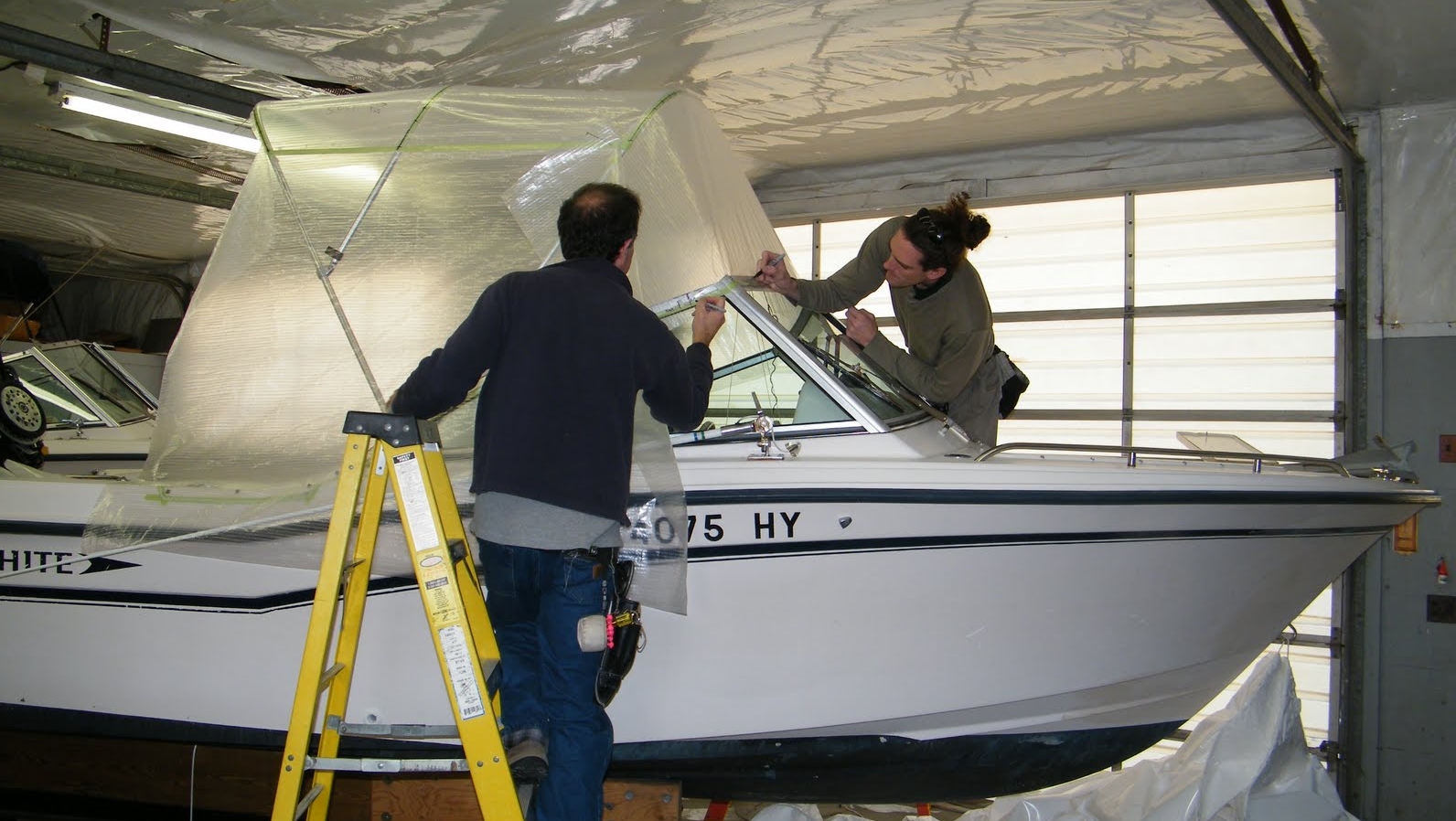 The traditional "Tape and drape, then pattern and fix" process is time consuming, costly. 