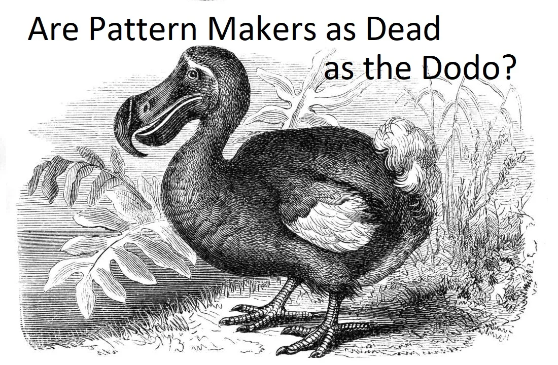 Fabric and Apparel Pattermakers are Quickly Becoming Extinct