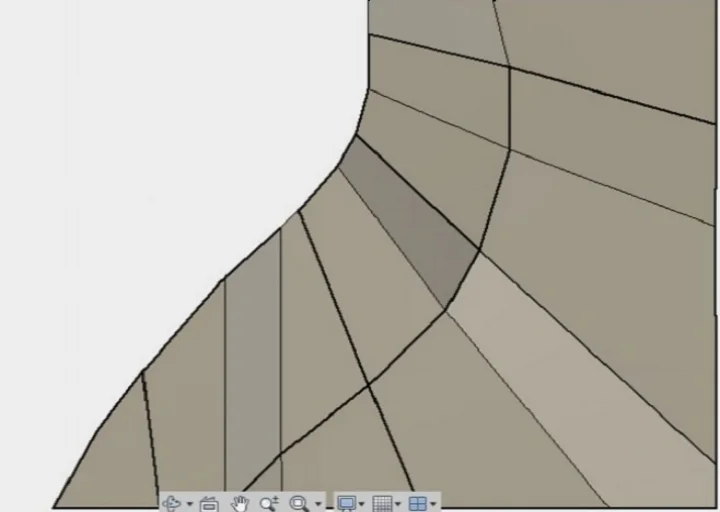 1. Digital concept drawings are used to help develop 3D models of the important details.