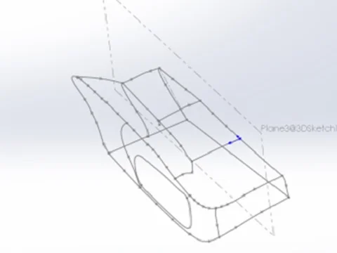 2. Cut line instructions are included in the STO. These are used to segment the 3D model into 3D Pieces.