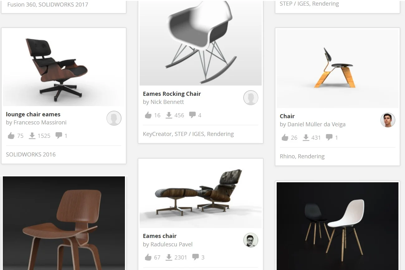 Large libraries of existing 3D models make the process even easier. Just select and download a 3D design which is ready to be edited, flatten into patterns and then cut.