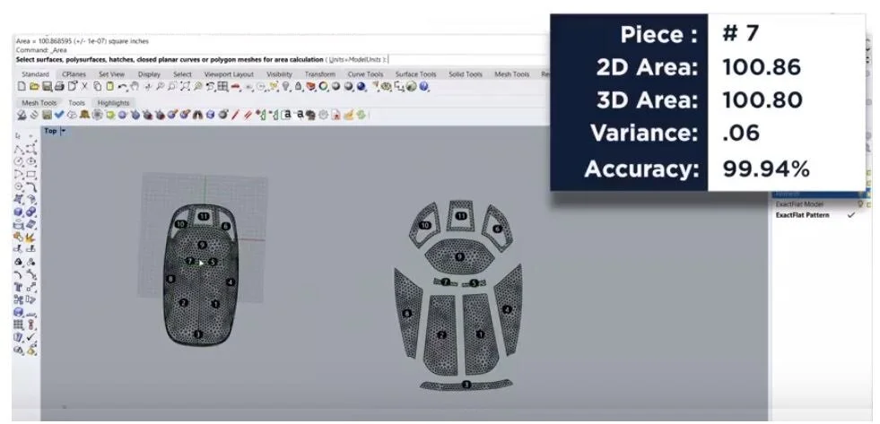 How do Digital Pattern Makers get such accurate results?