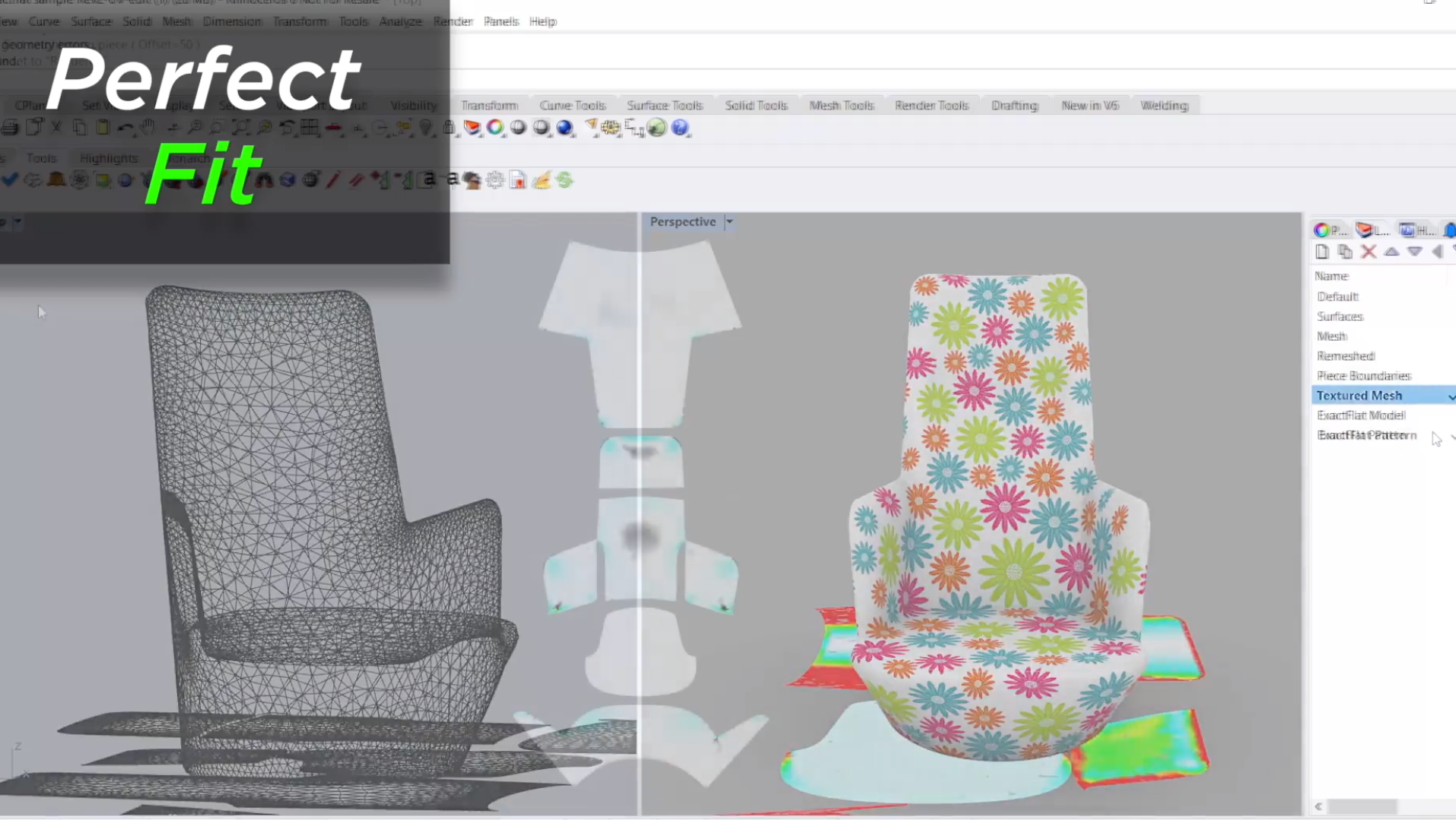 Some furniture companies create patterns faster.  Now you can too.