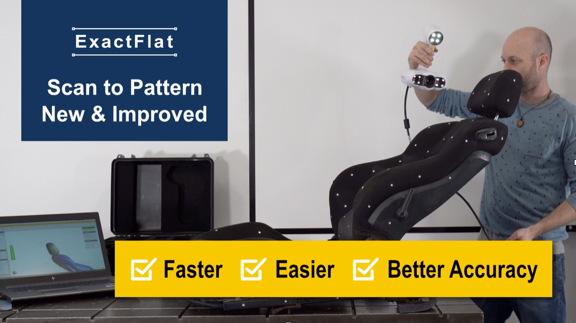 ExactFlat Scan to Pattern