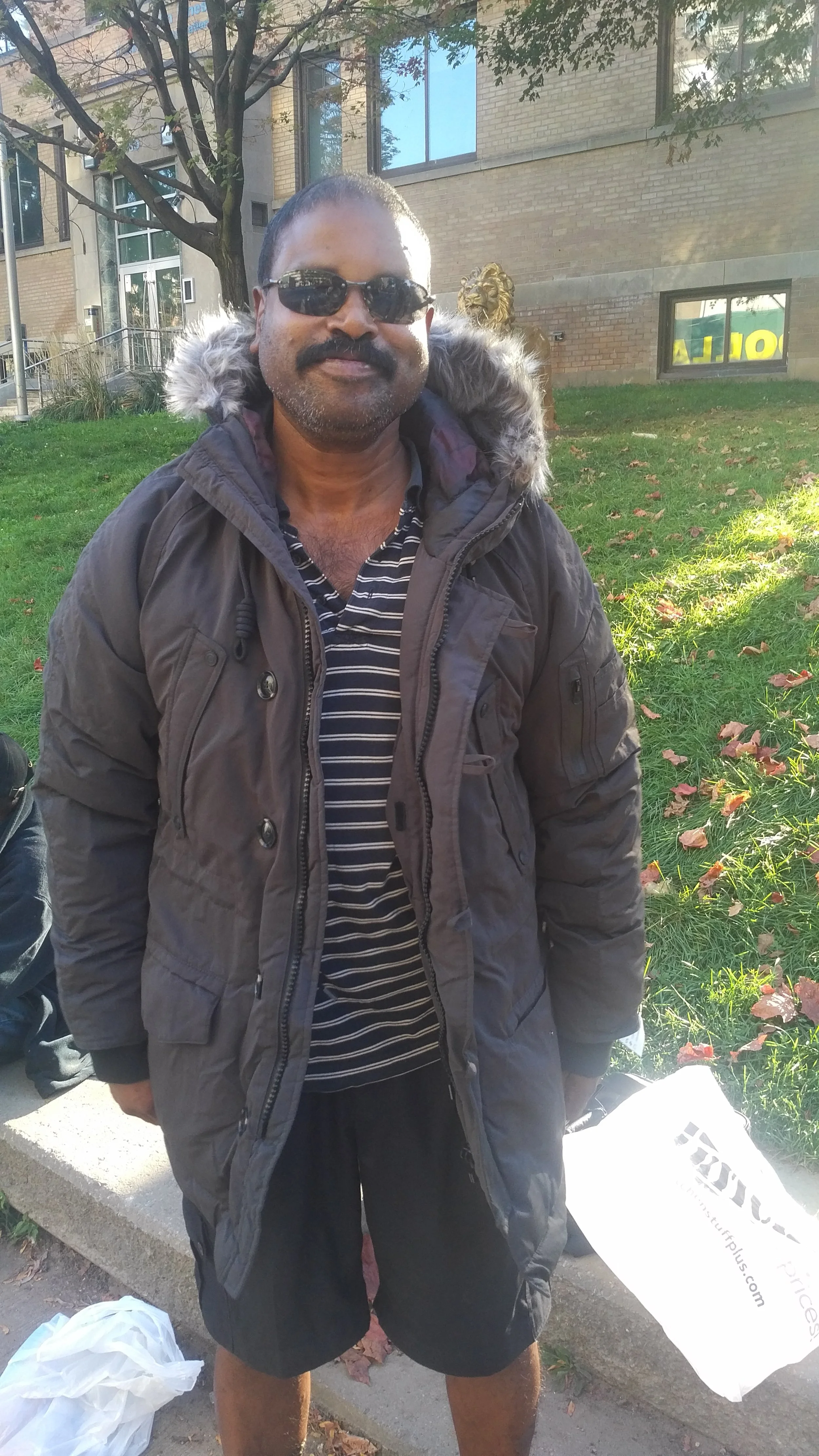 My friend Shan Mohammed, still alive.