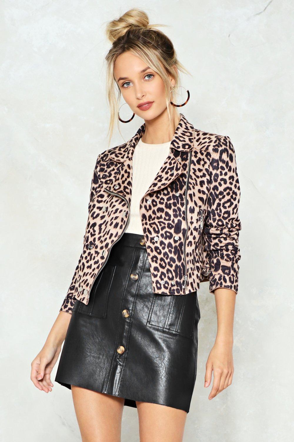 Animal Print Jacket