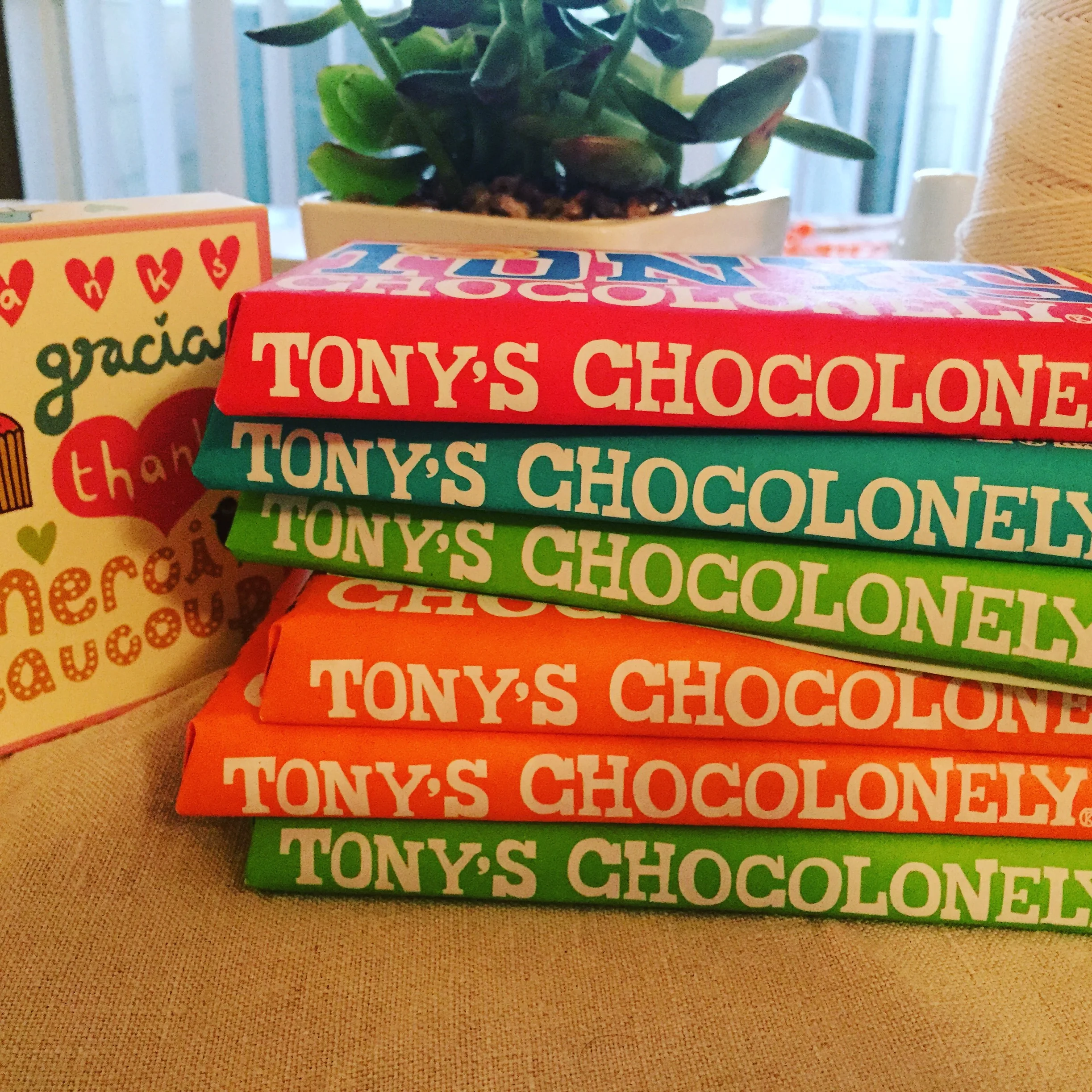 Chocolate with a mission and delicious!  