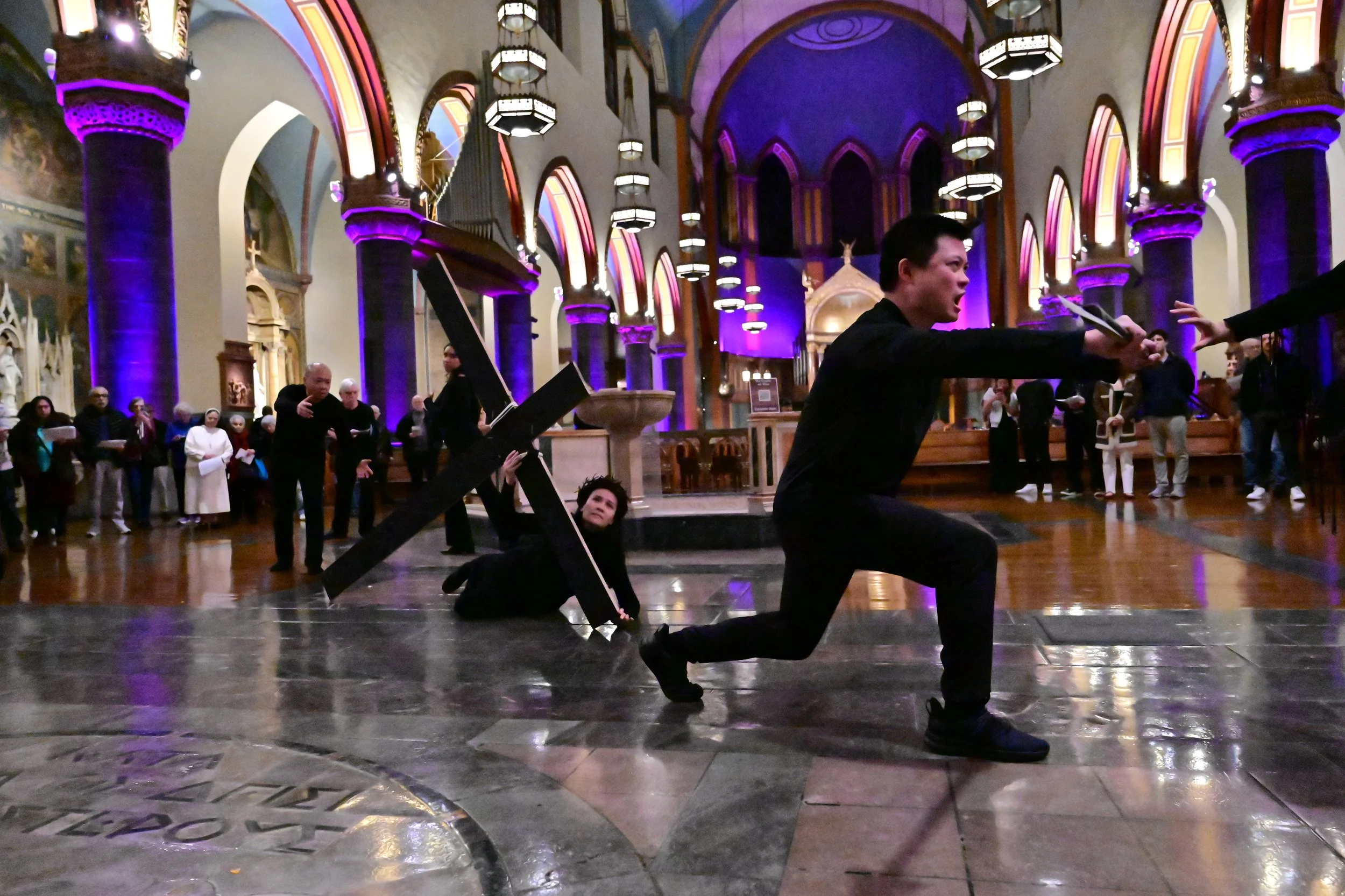 Movement Ministry Living Stations 03 Jesus Falls the First Time.jpeg