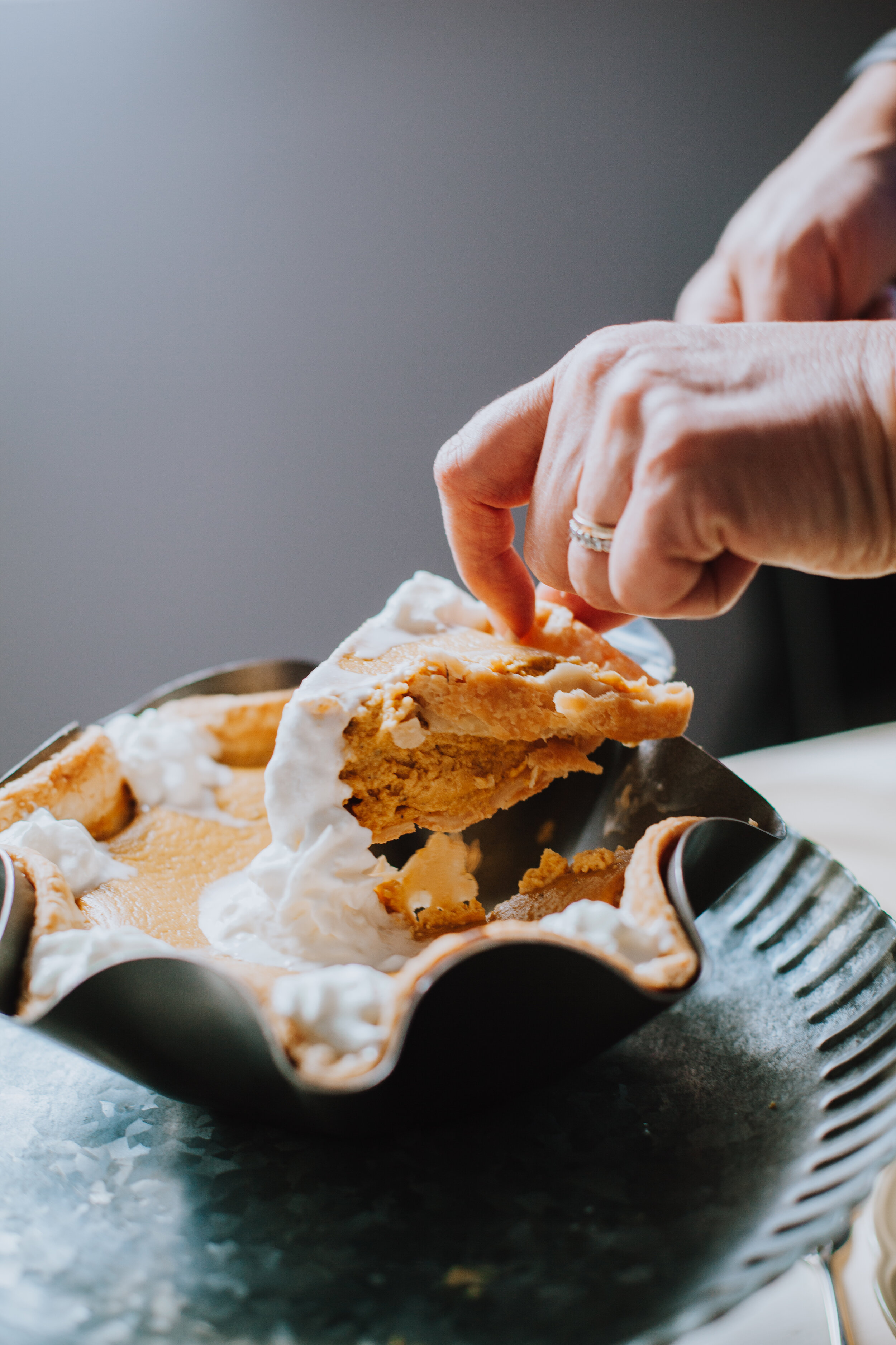 Pumpkin Pie with home canned Pumpkin