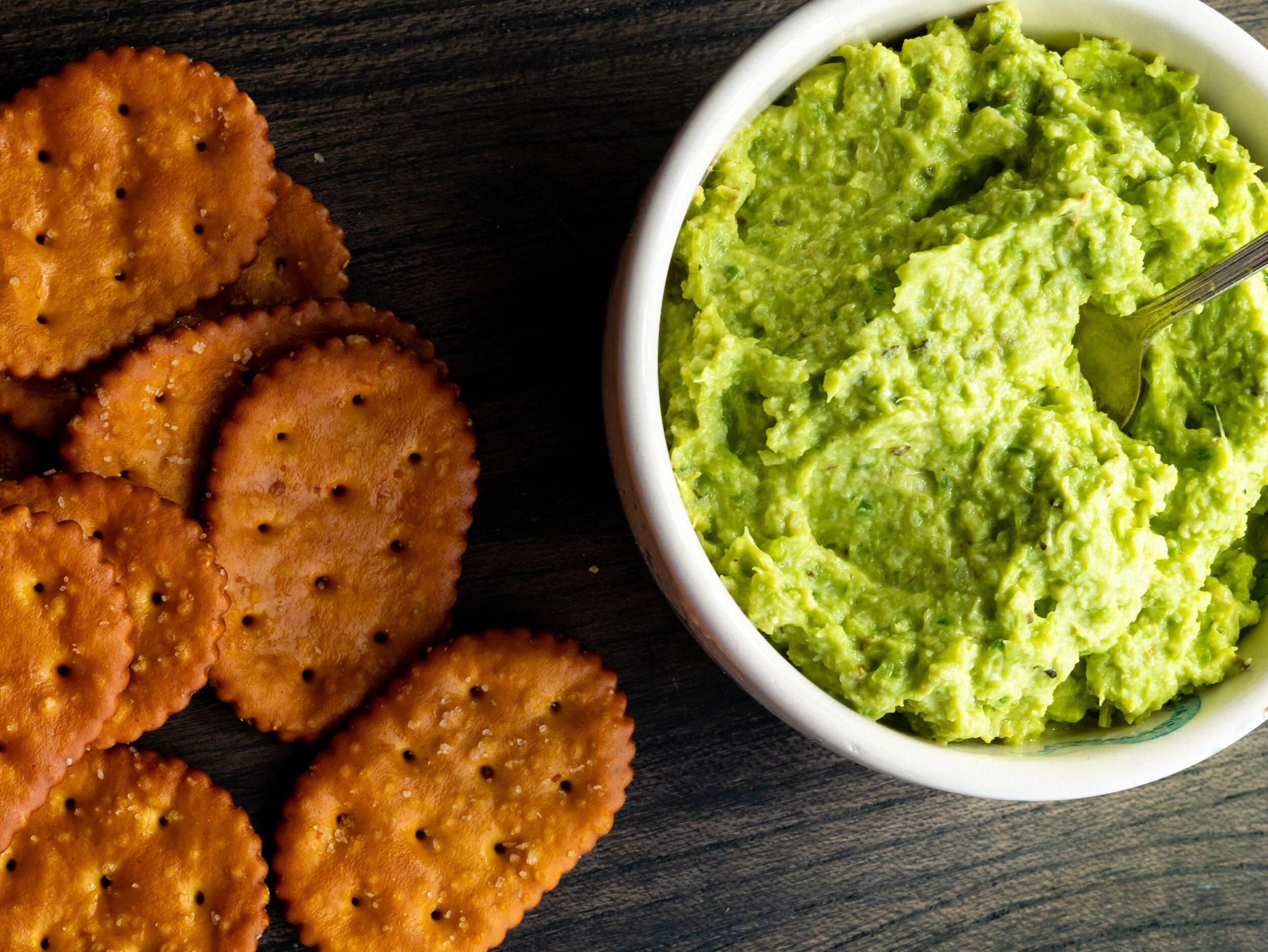 Garlic scapes pesto and crackers.jpg