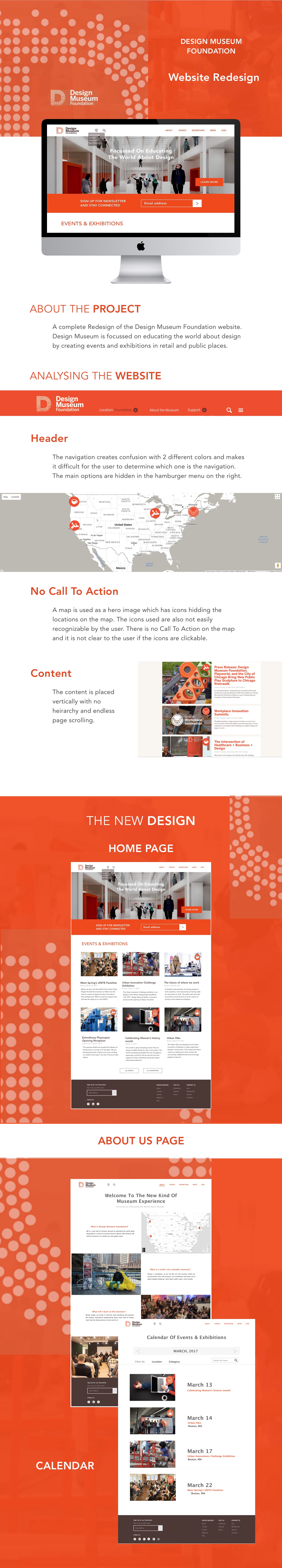 Design Museum Foundation Website Redesign Padma Kona