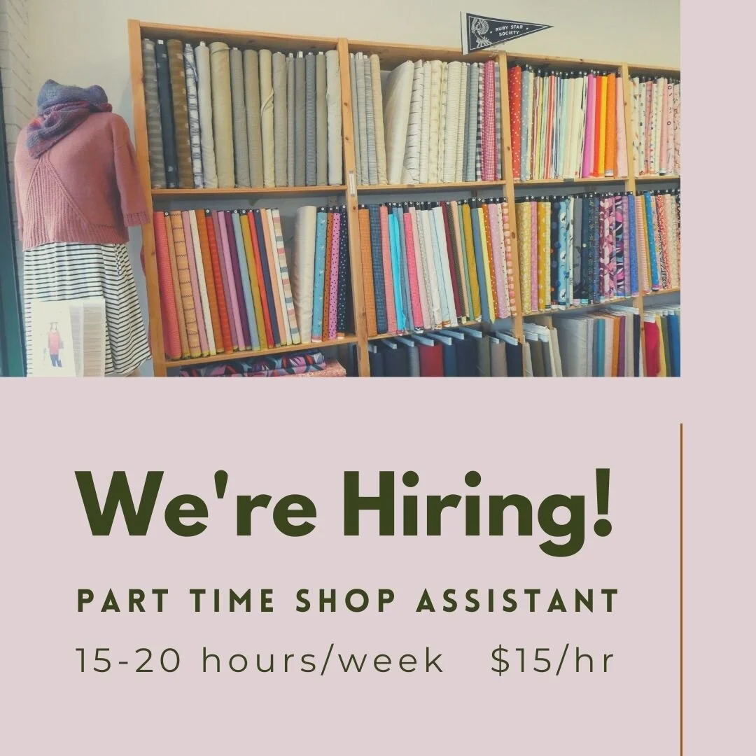 We're hiring!