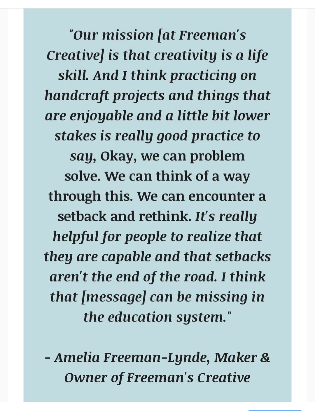 Creatives in Conversation