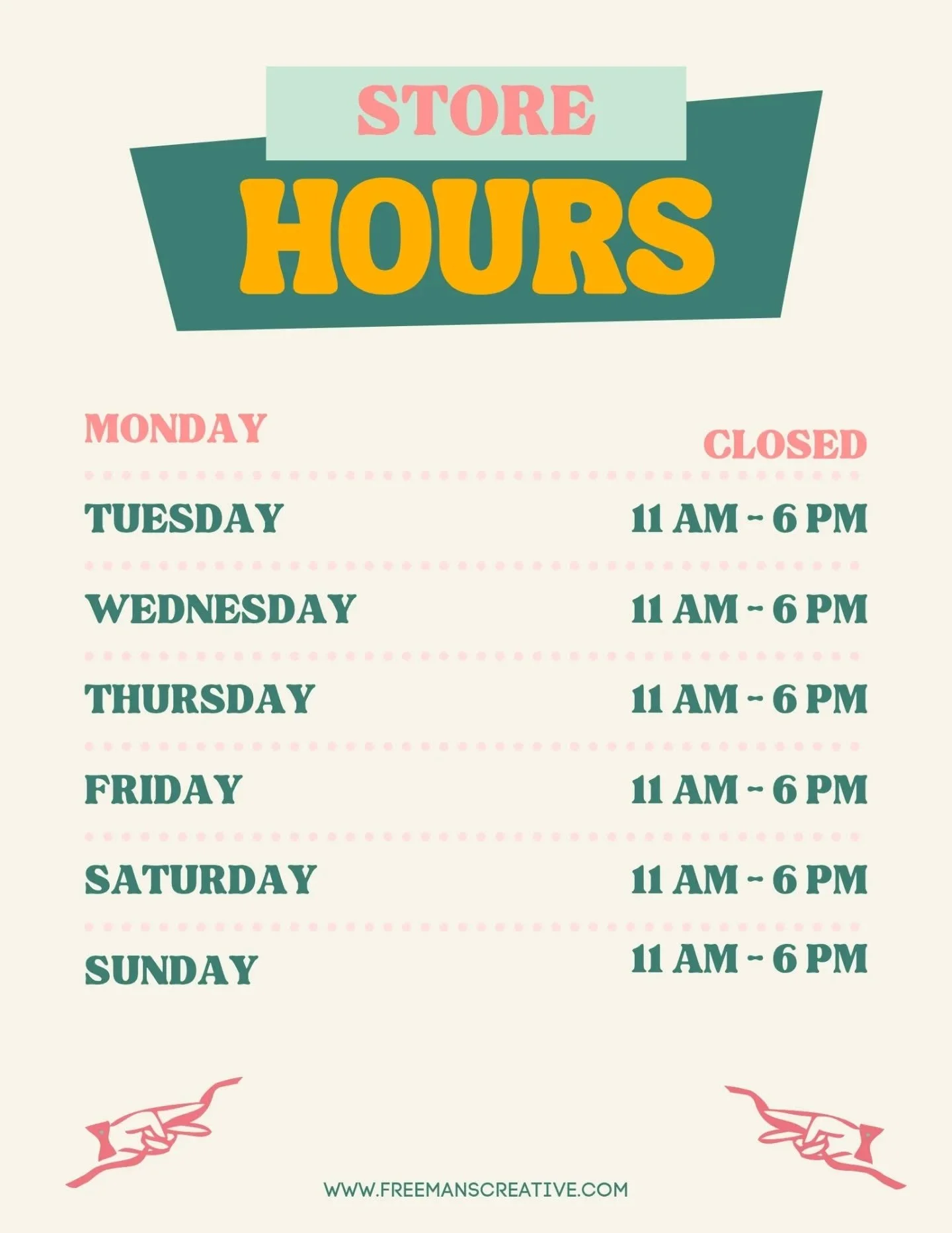 We're expanding our hours! The past year has been a busy one for us, and our Tuesday hours will now be 11-6 to match the rest of the week. Thank you for all the support! Go say hi to the Tuesday crew and take a look at some of our reorganized crafty 