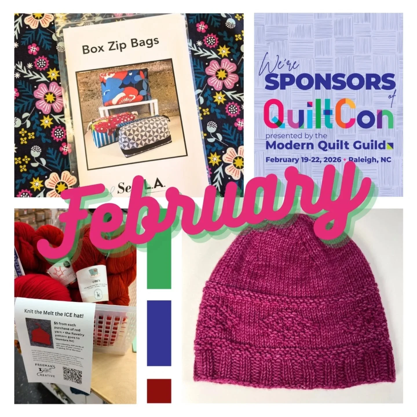 January felt like it was 47 days long, but also I'm somehow surprised that it's already February? Which means we have classes starting as early as this Friday! Check out the website calendar to see what's coming up!
We put together a workshop on Frid