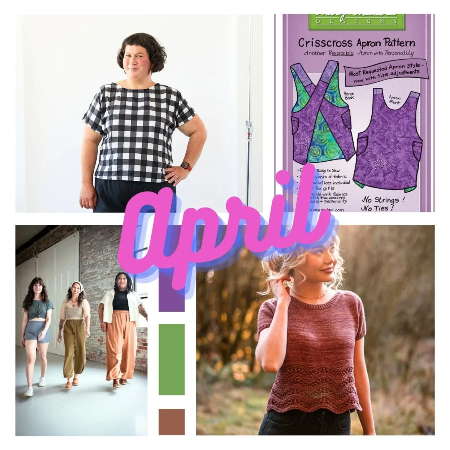 If new season energy has you dreaming of spring and summer wardrobe planning and projects, you'll want to check out our April class calendar! We have another round of Learn to Knit + Learn to Crochet on offer, as y'all have had so much enthusiasm for