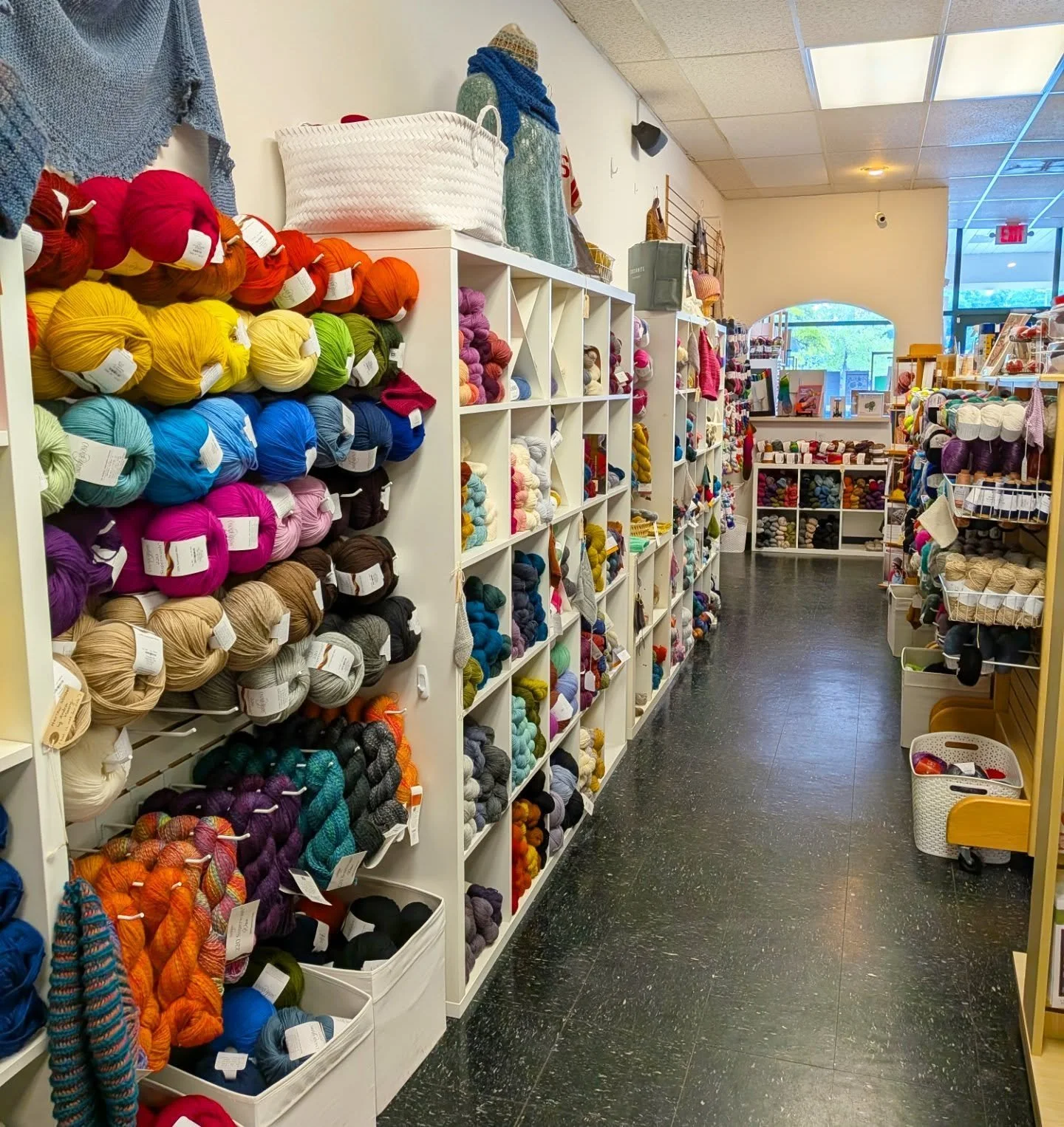Tomorrow is #LocalYarnStoreDay and we are looking forward to saying thank you for making us your Local Yarn Store! We love being the place you find what you need, where you learn to knit and crochet, and where you find answers to your questions! And 