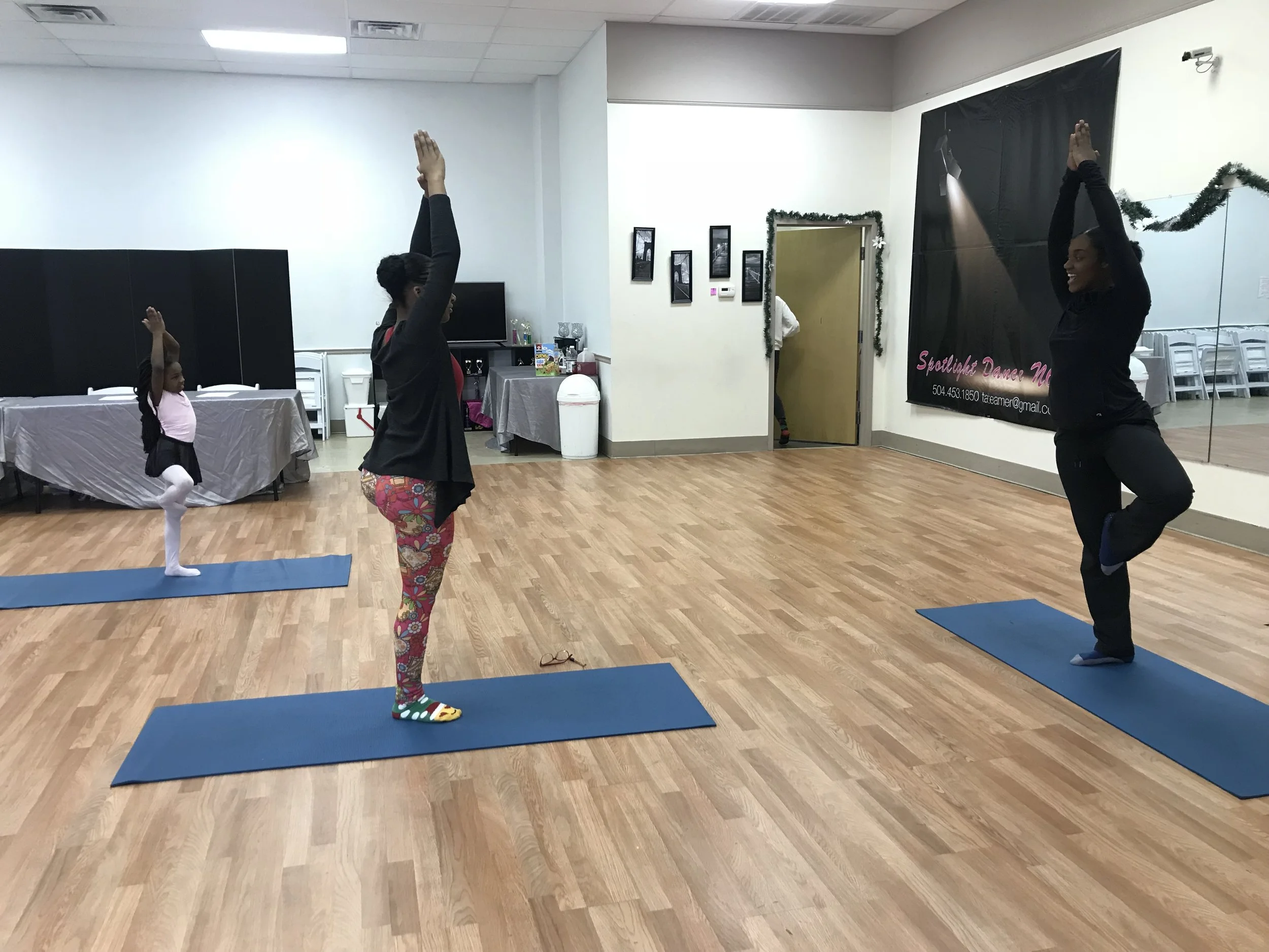 BLOOM Stars focused on Tree Pose
