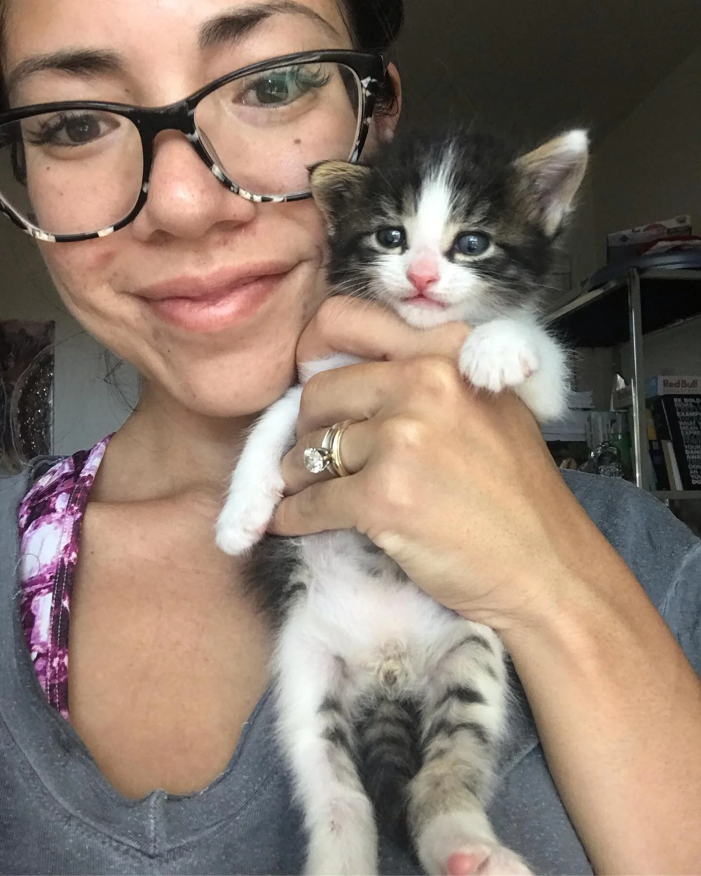 At the time I thought I was just rescuing kittens because I love animals but looking back the universe was giving me an opportunity to shift a pattern &amp; integrate a new way of being.⁣
⁣
👉🏼My pattern of overthinking a social media post because i