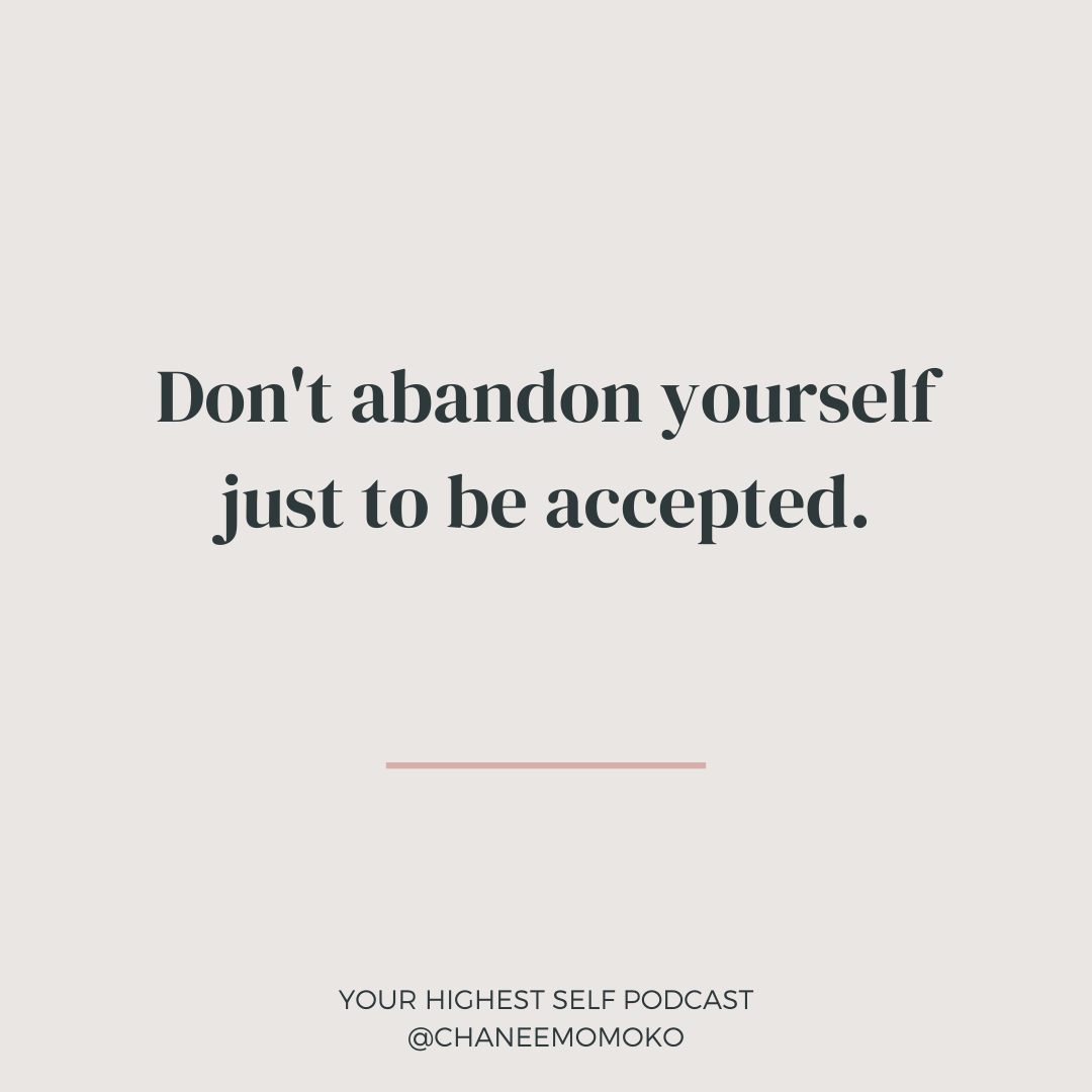 Fear Of Not Being Accepted