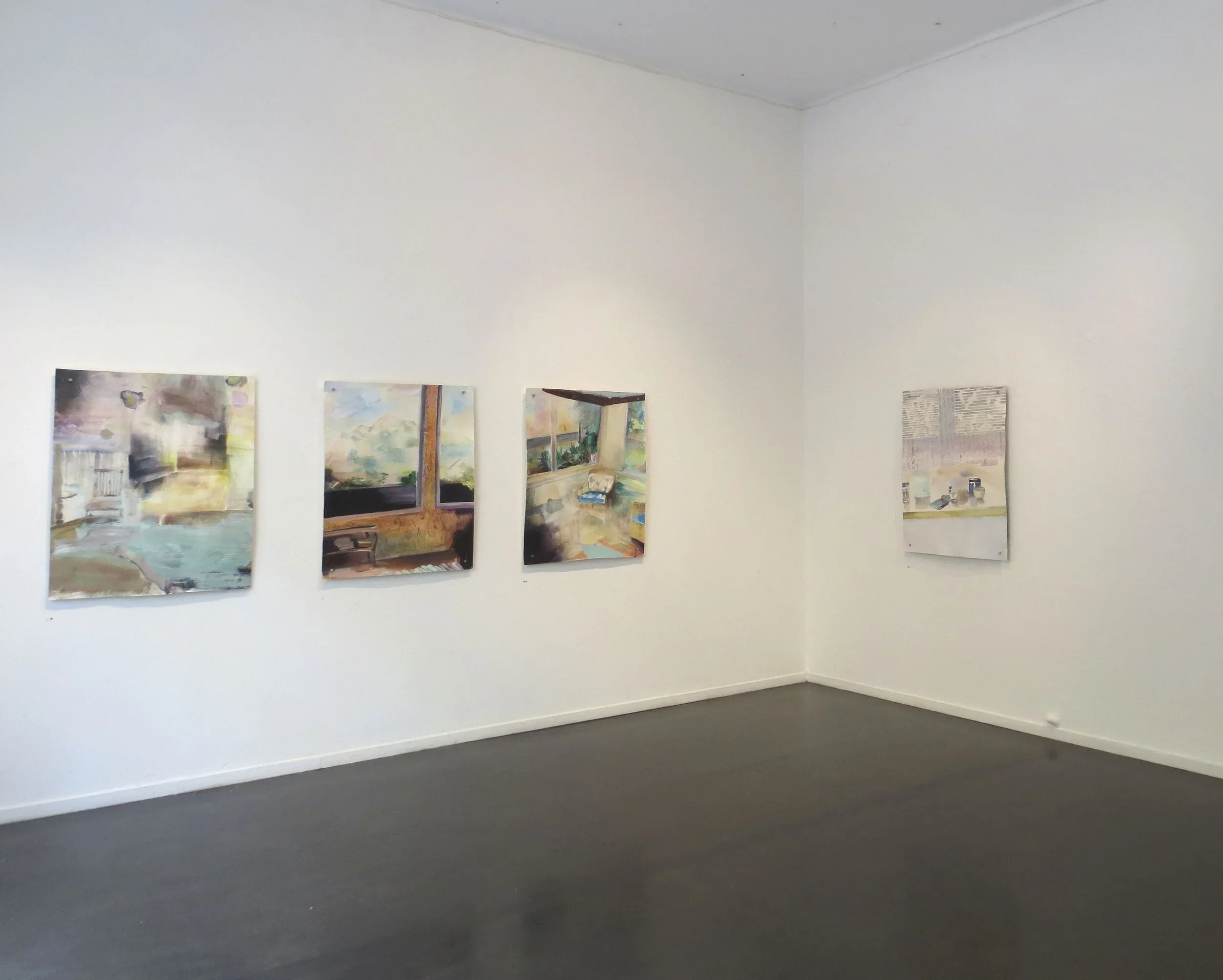 Solo Exhibition, gallery view, 2017 Huuto gallery, Helsinki
