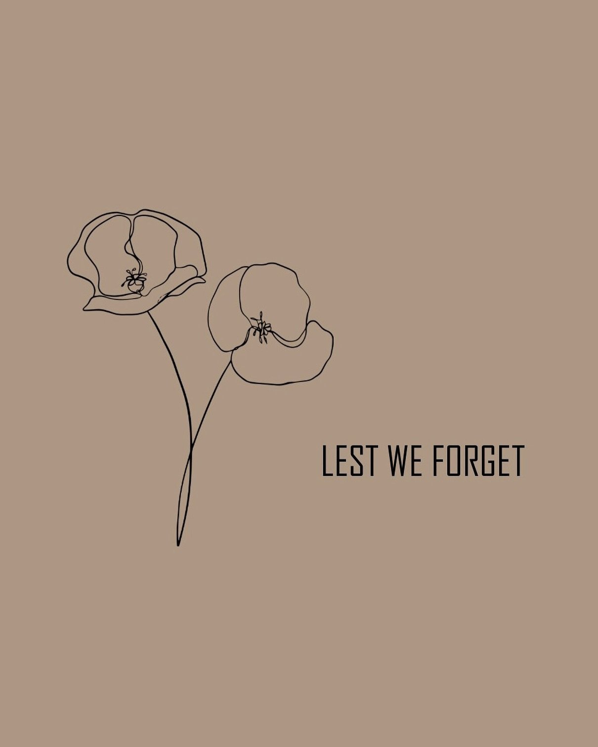 Shorehouse pays tribute to all the sacrifices made by our ANZAC veterans. 
Lest we forget ❤️