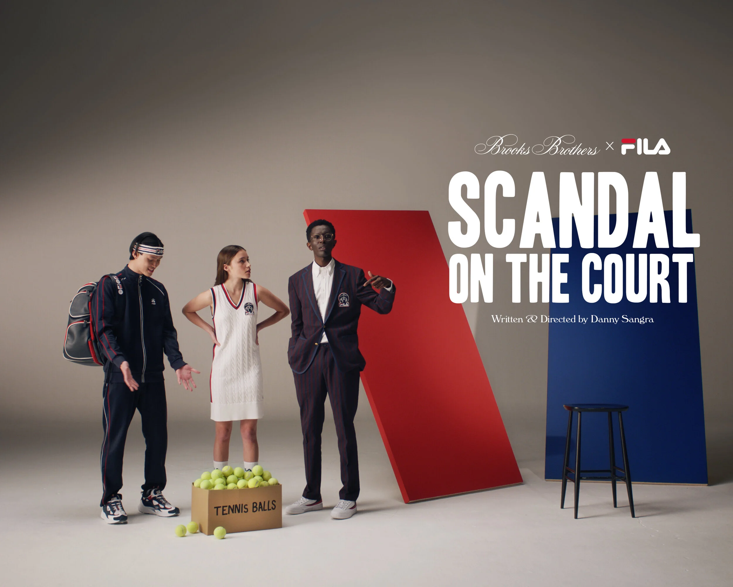 Brooks Brothers x FILA: Scandal on the Court