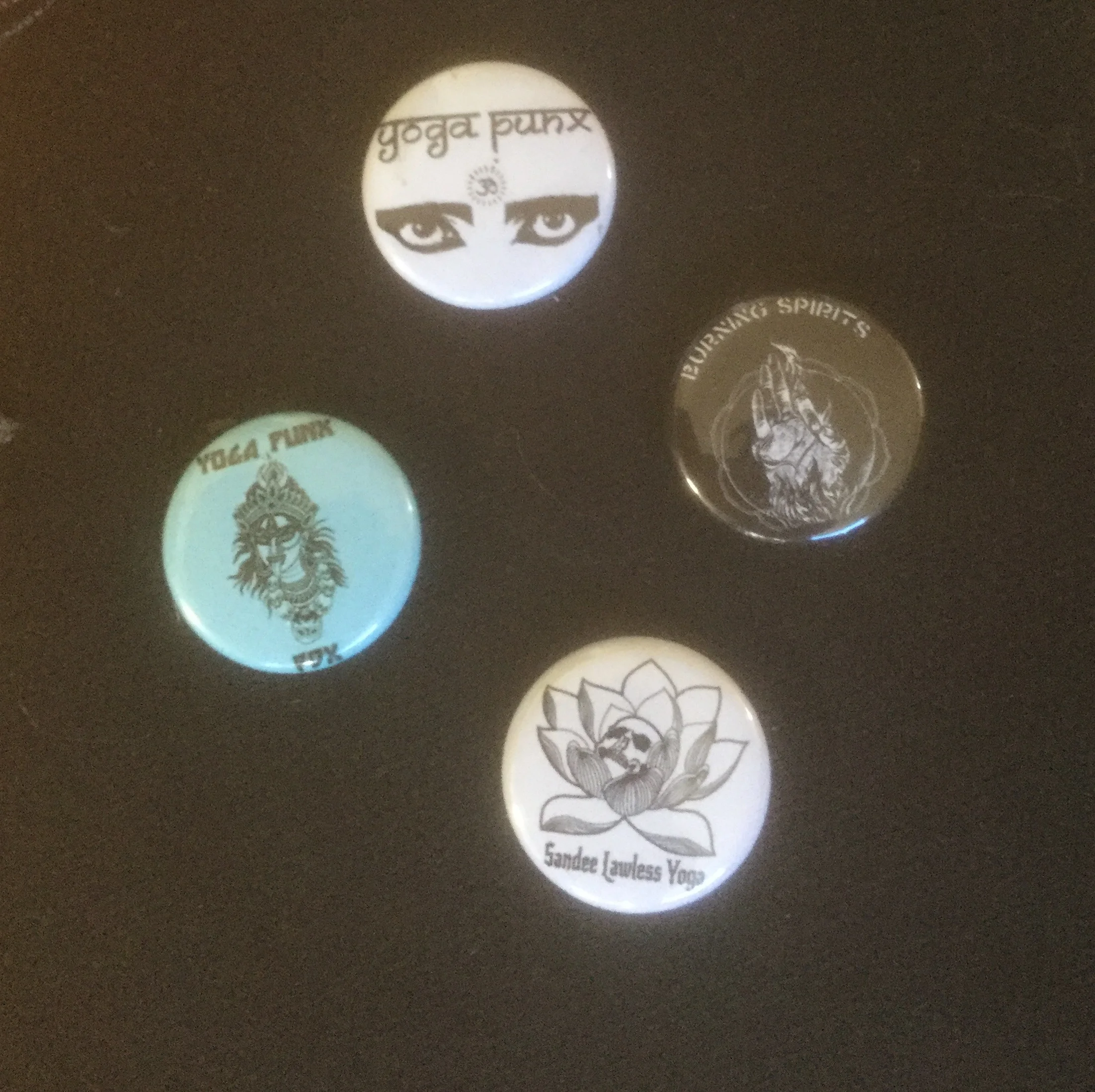 Yoga Punx Portland Pins