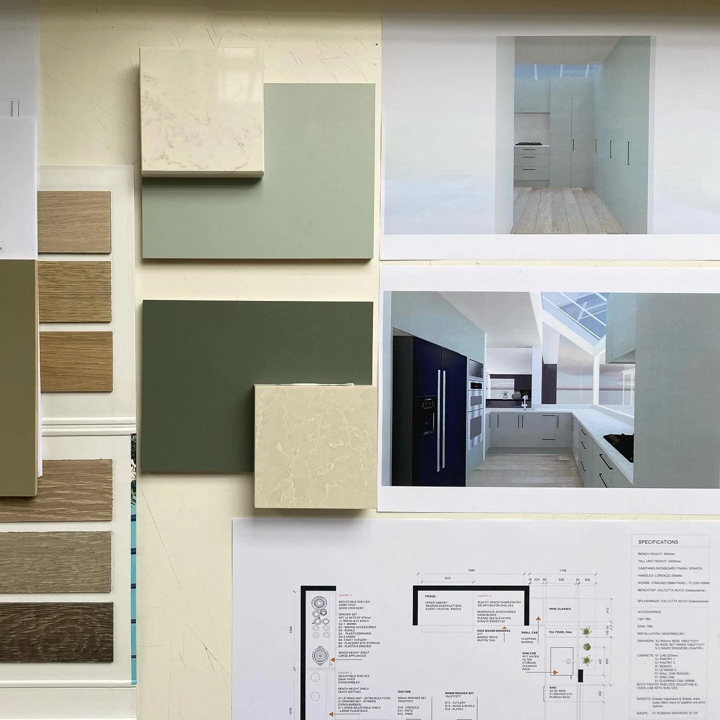 Getting presentation ready 😊#designer #kitchen #kitchendesign #weregoinggreen #design