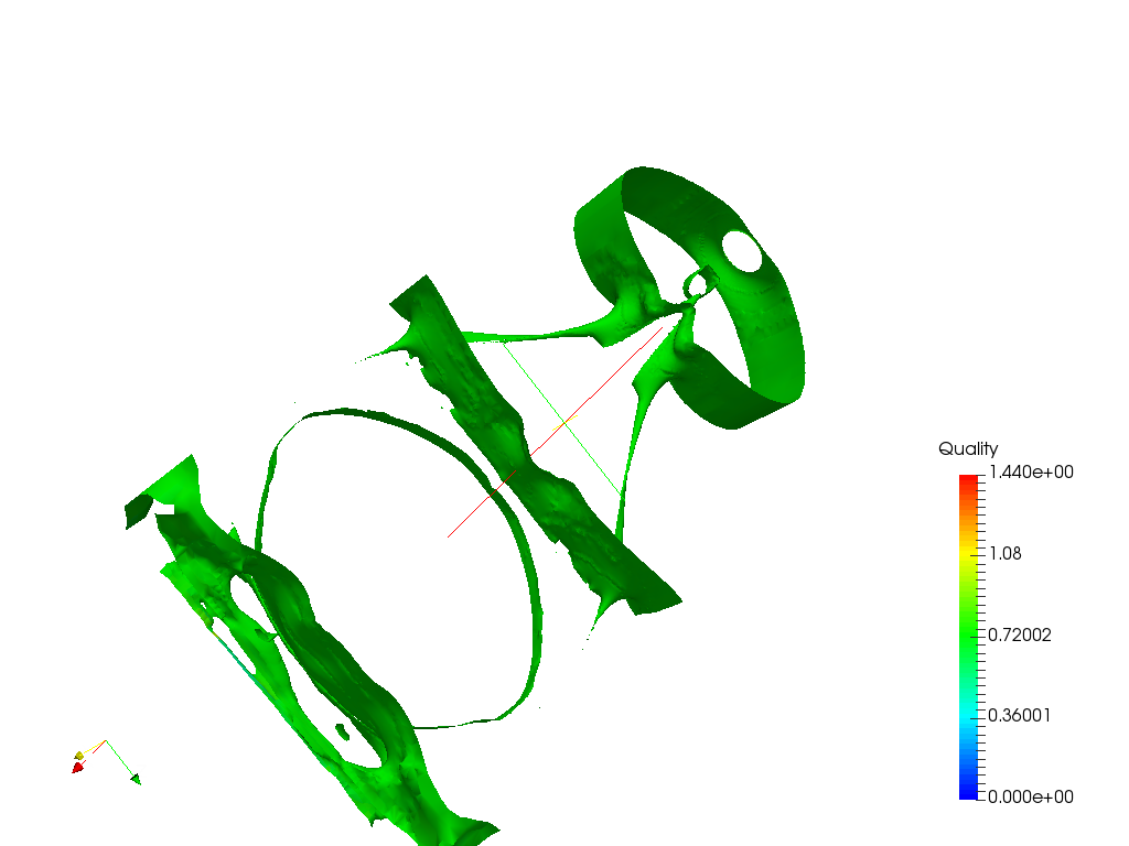 This is what the water is doing on the "catch," when the blade is buried at the start of the stroke. Or at least the computer thinks so. What do you think?