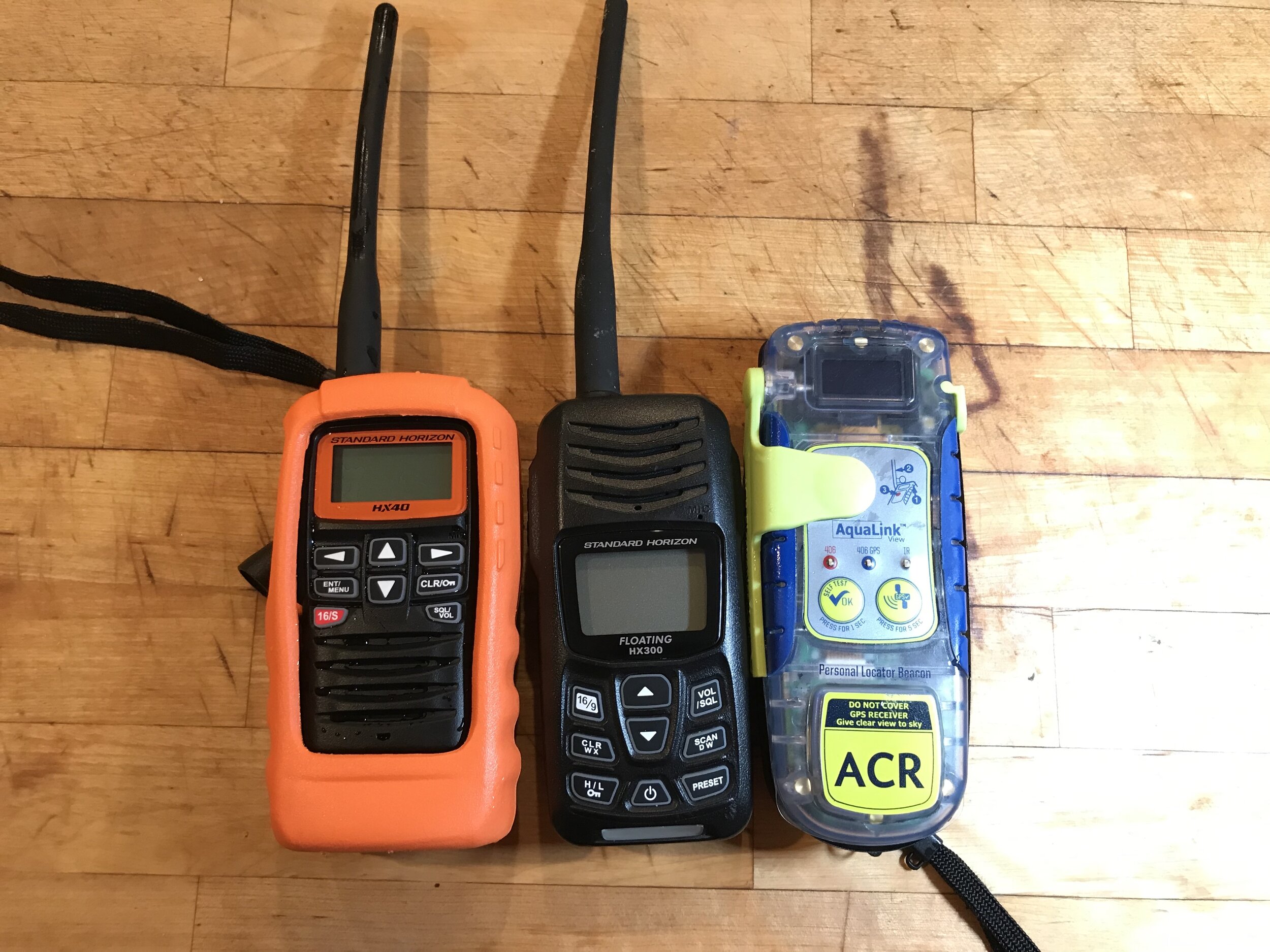 Marine Communication Safety: a review of the Standard Horizon HX300 VHF  radio, HX40 VHF radio and ACR Personal Locator Beacon PLB-350C —  MetaPaddling