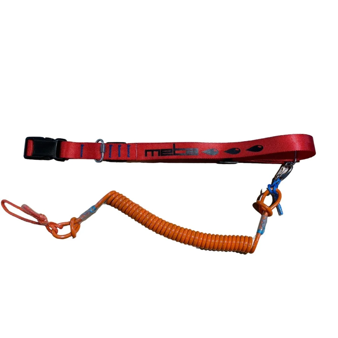 MetaLeash-paddle-belt-red-leash-orange.JPG