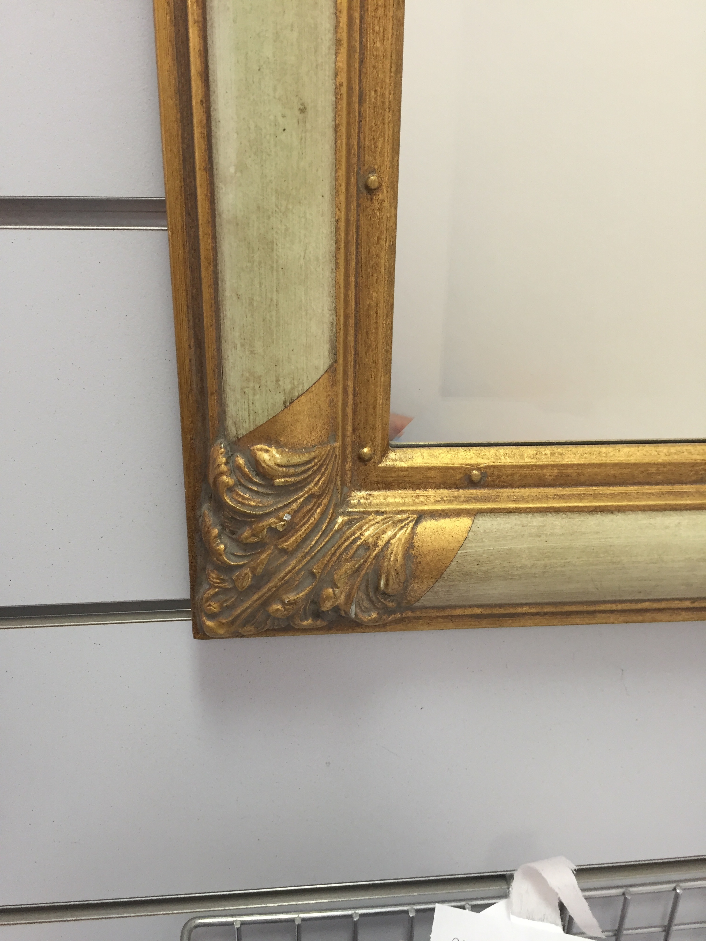 Creme and Gold framed mirror close up.jpg