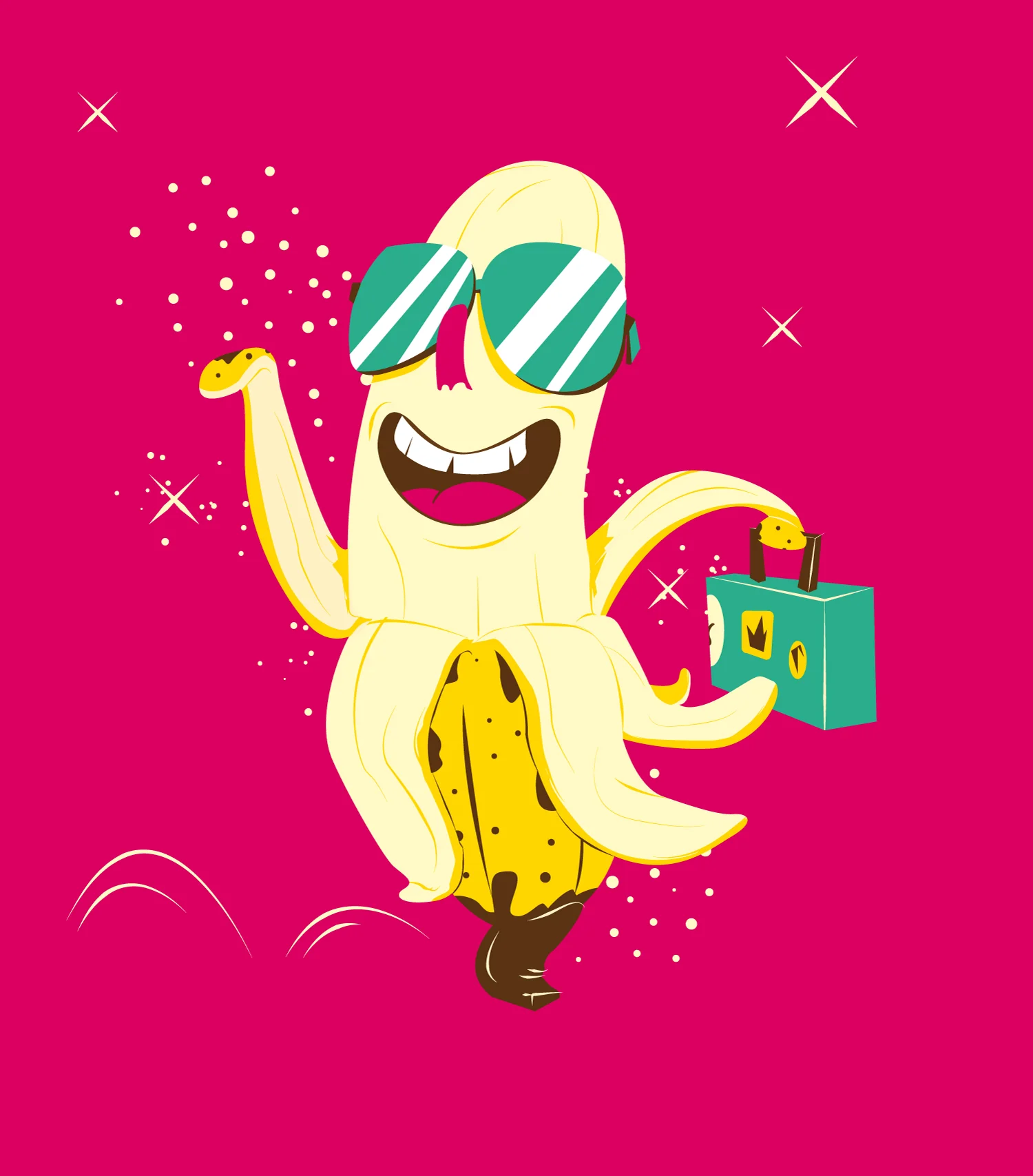 Character Design einer Banane von Elisabeth Deim