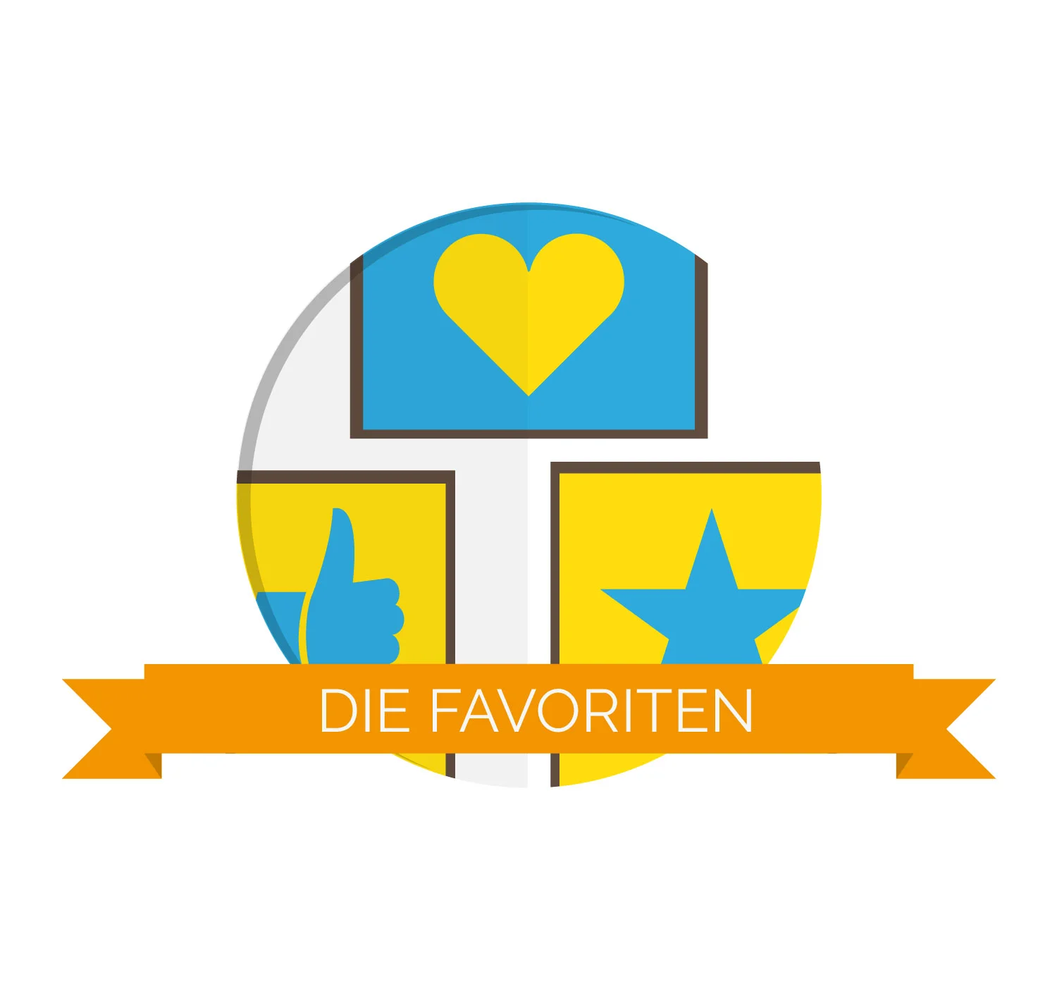 Icon Design Favorit im Briefing von Elisabeth Deim