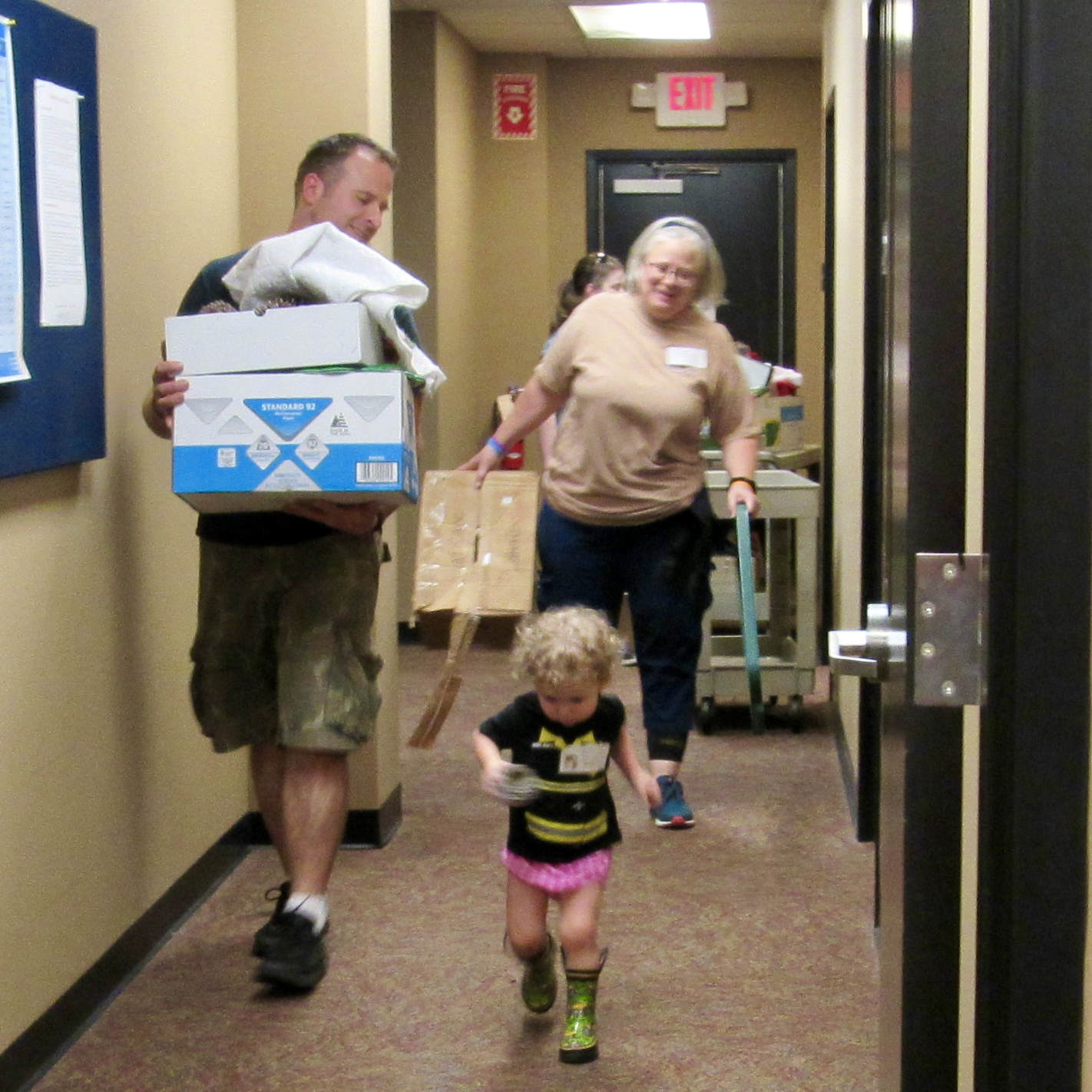 Cleaning, organizing, and stocking DCS supply closets insures resources are available when needed. Donations of diapers, wipes, clothing, formula, etc. are critical for those caring for "the least of these."